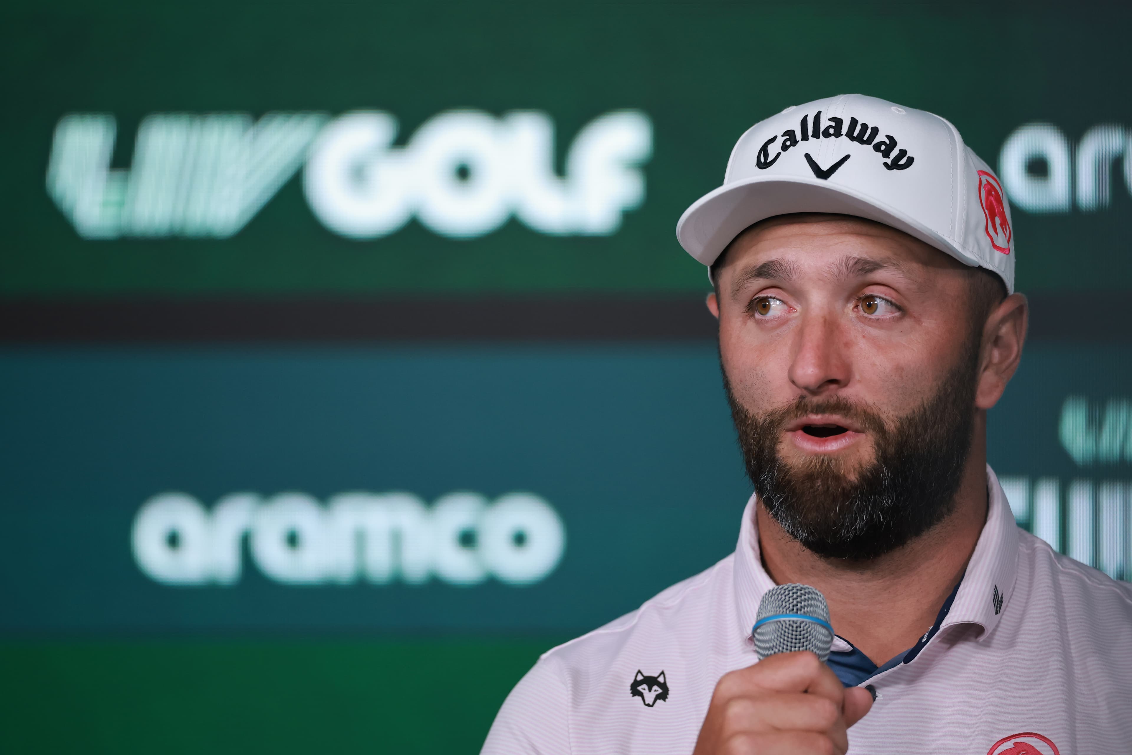 Jon Rahm's fate is one of many open questions about LIV Golf right now. (Hector Vivas/Getty Images)