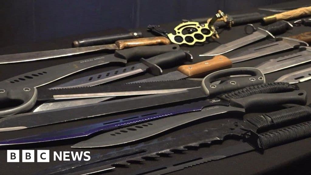 Children sell knives like clothes online, MP says