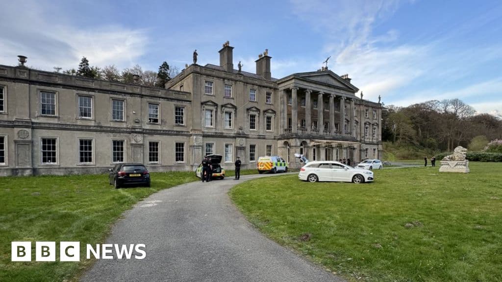 Cannabis farm discovered in stately home which once hosted the King