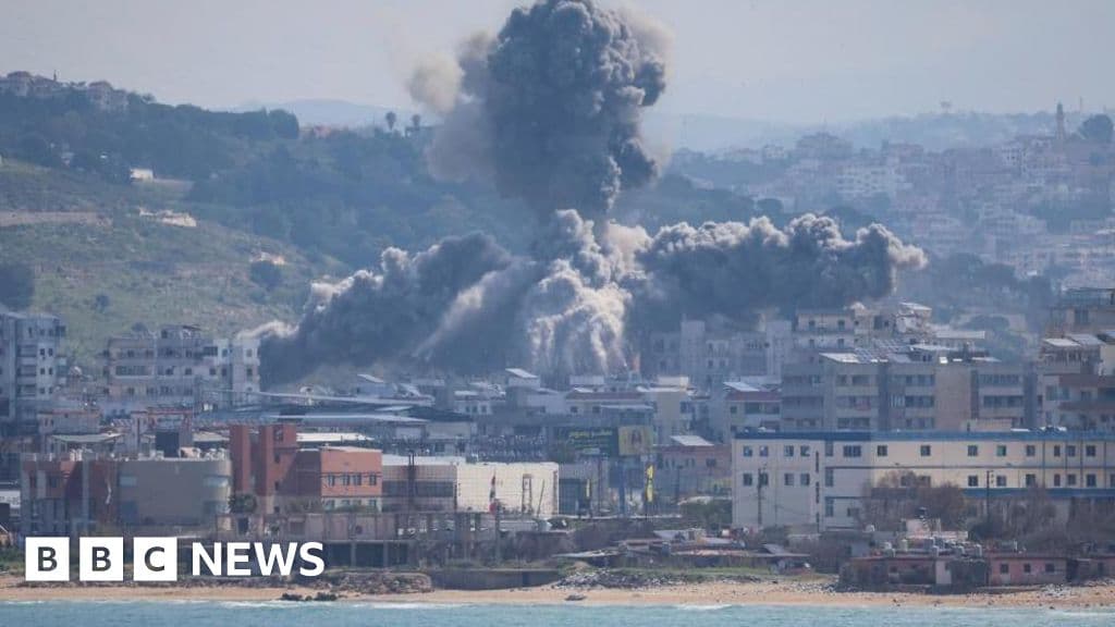 Israel strikes southern Lebanon after US-Iran ceasefire