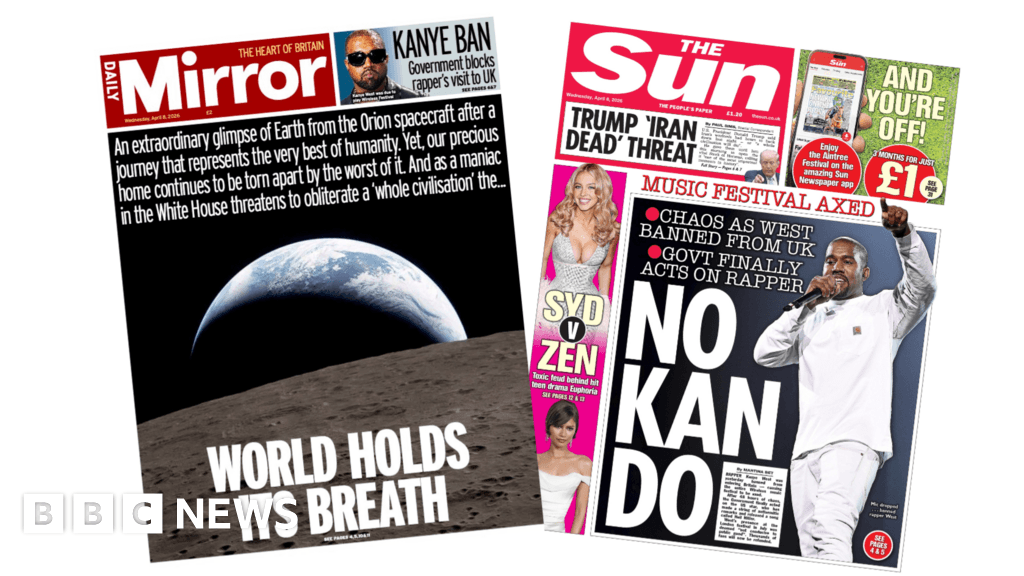 The Papers: 'World holds its breath' and 'No Kan do'