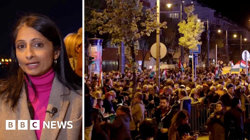 'A truly historic moment': BBC reports from Hungary as Péter Magyar set to become new PM