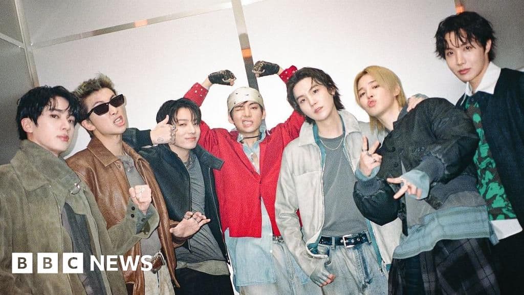 BTS battle torrential rain to kick off $1bn world tour