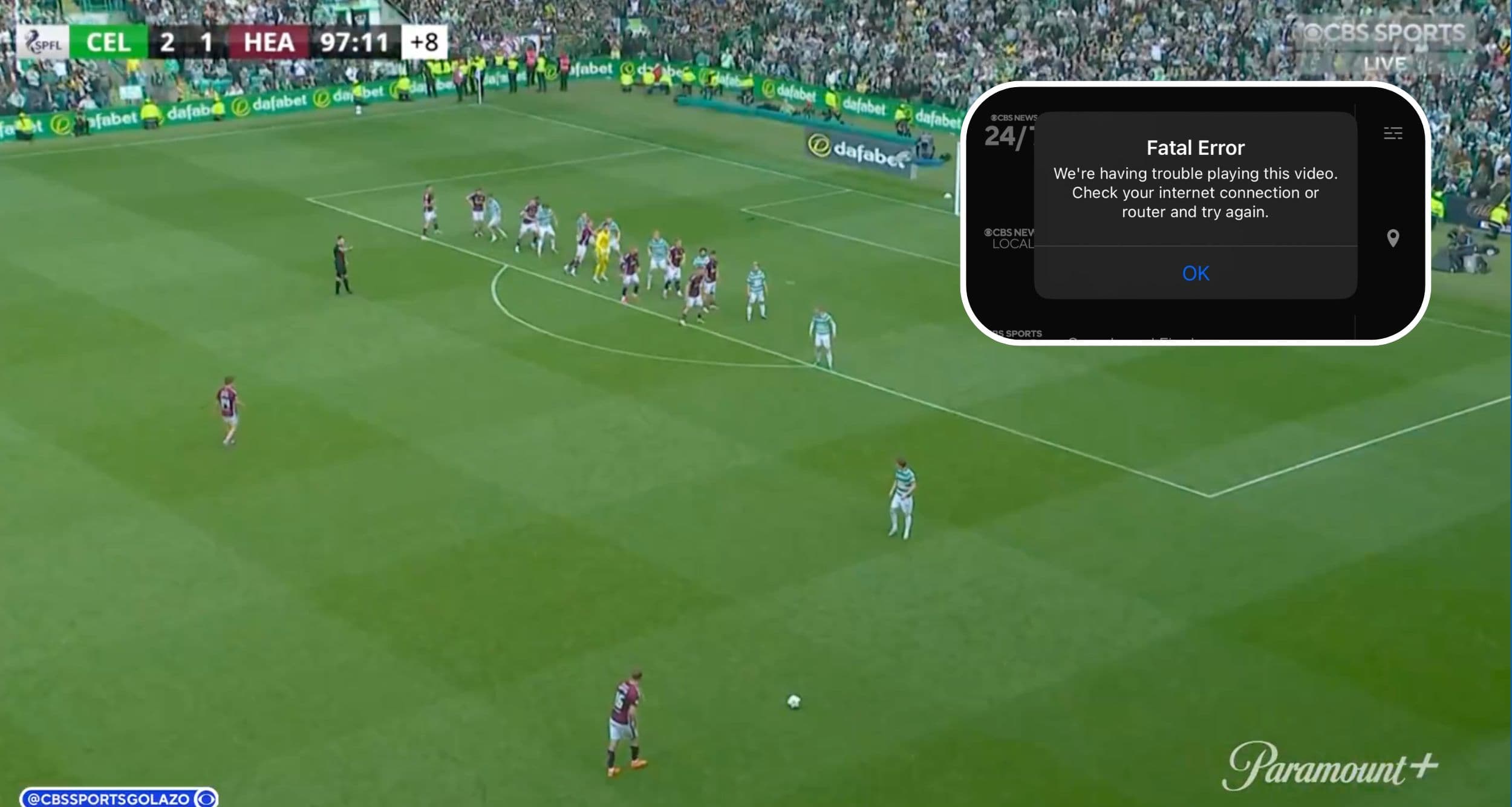 Celtic vs. Heart Scottish