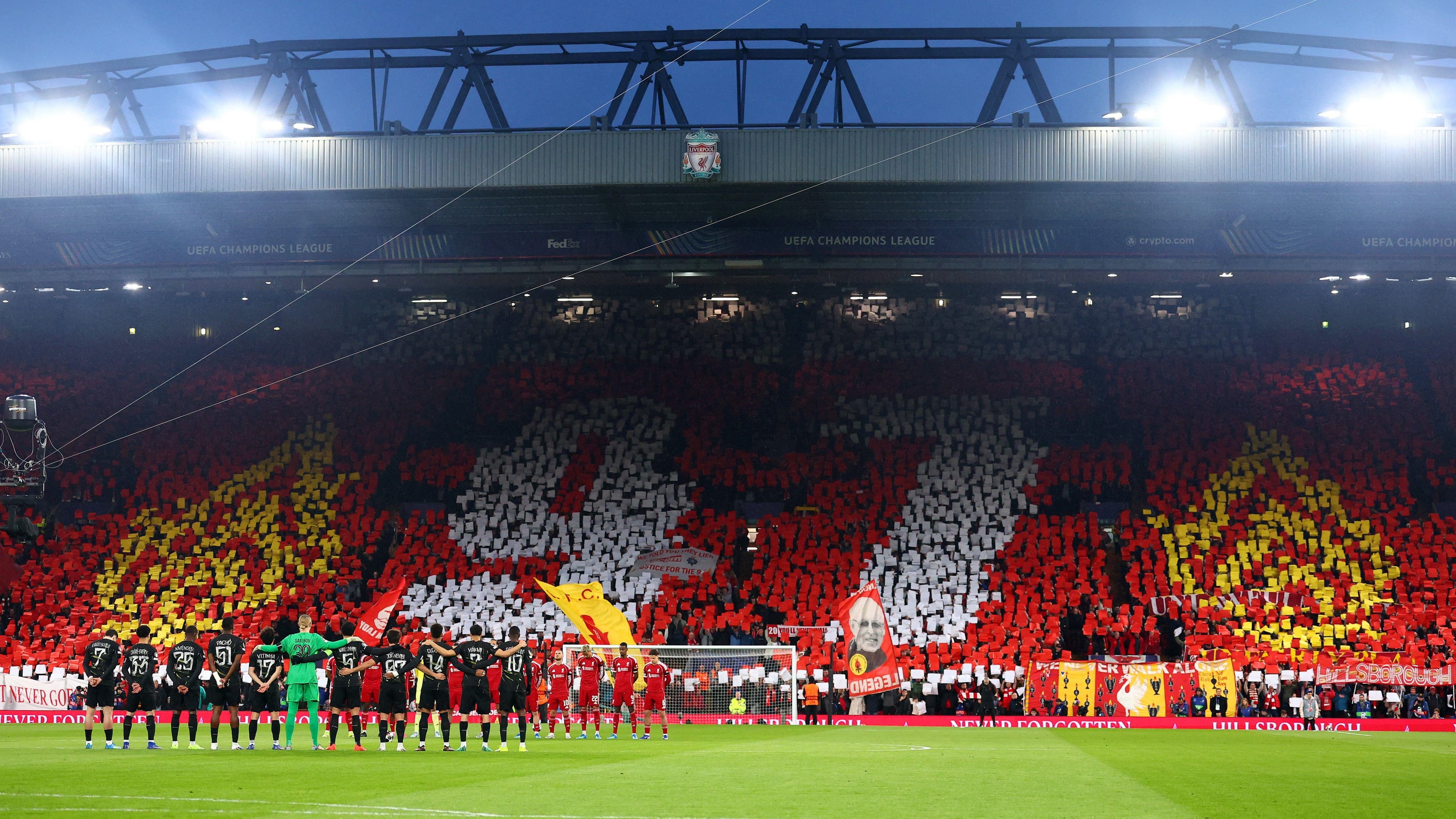Liverpool FC pays tribute on 37th anniversary of Hillsborough tragedy