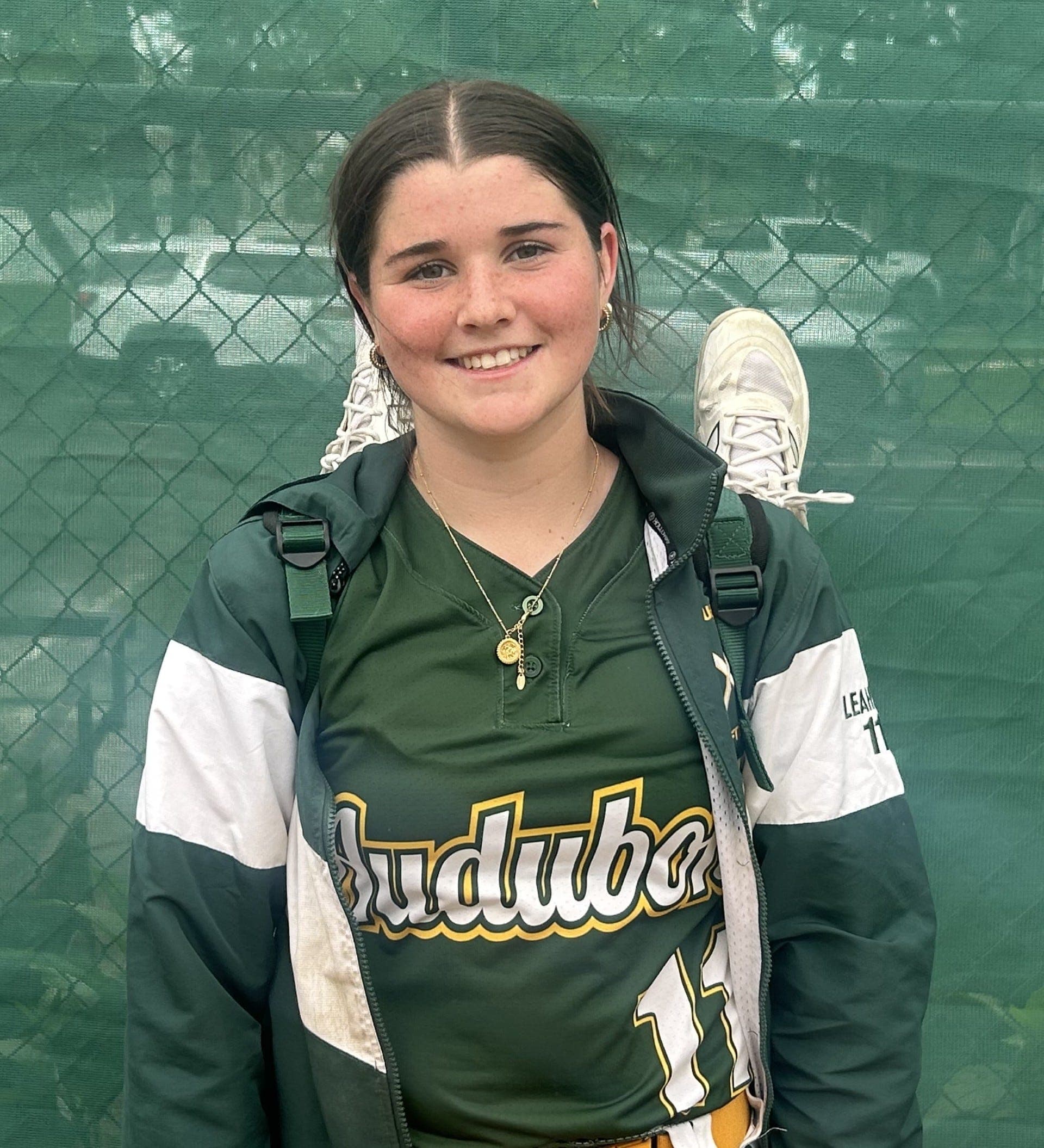 Audubon sophomore Addison Leahan has thrown consecutive shutouts for the Audubon High School softball team. On Friday, she fired a four-hitter against Delran in a 1-0 nonleague win.