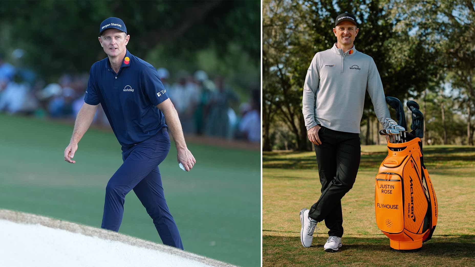 Ben Jared/PGA TOUR via Getty Images and McLaren Golf