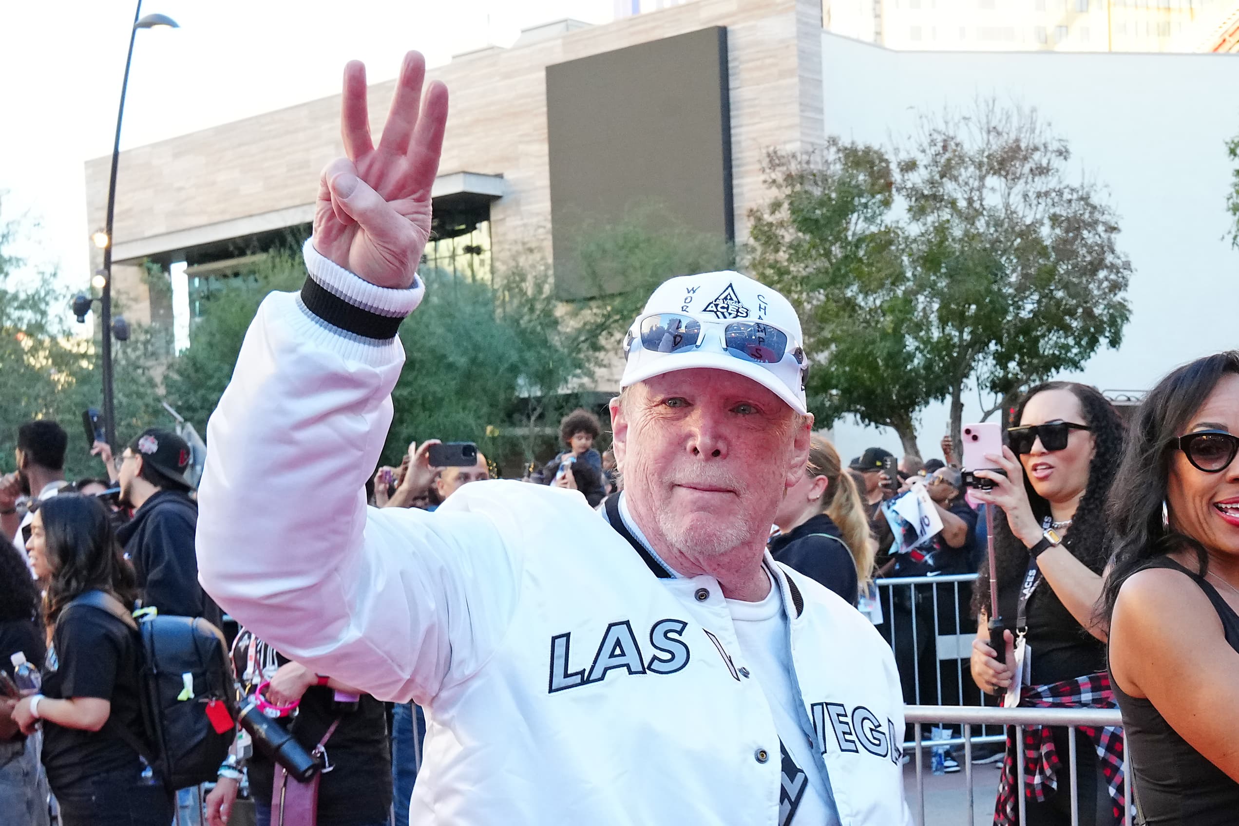Las Vegas Raiders owner Mark Davis. 