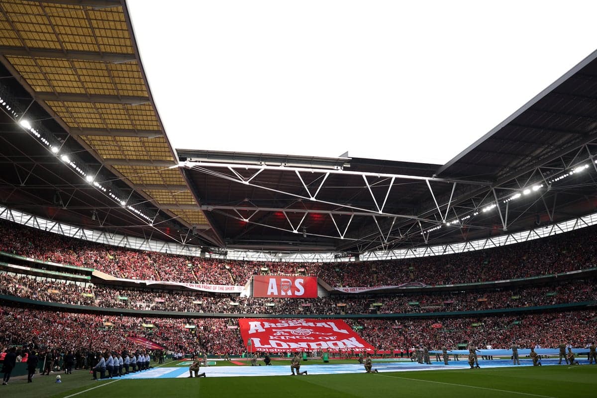 Two fans given stadium bans for breaking new tailgating law at Carabao Cup final
