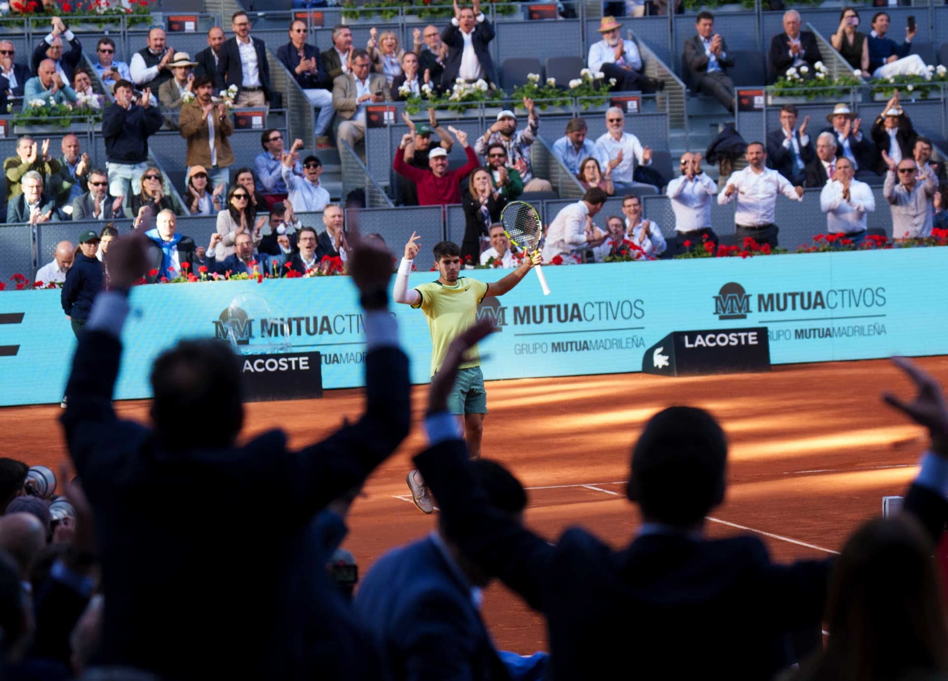 Carlos Alcaraz en el Mutua Madrid Open