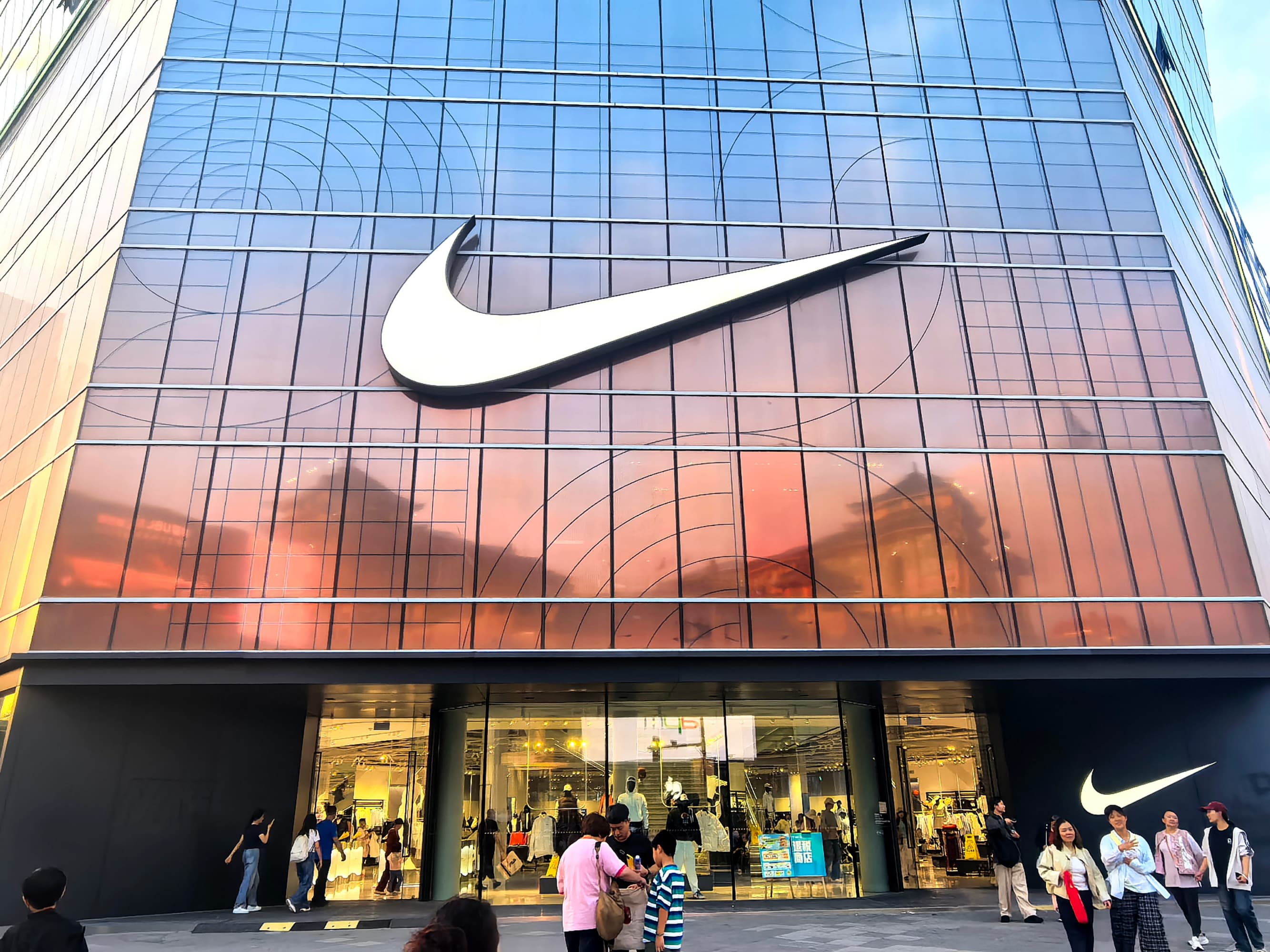 La Nike Store de Beijing, una de las ciudades clave para la compañía norteamericana.