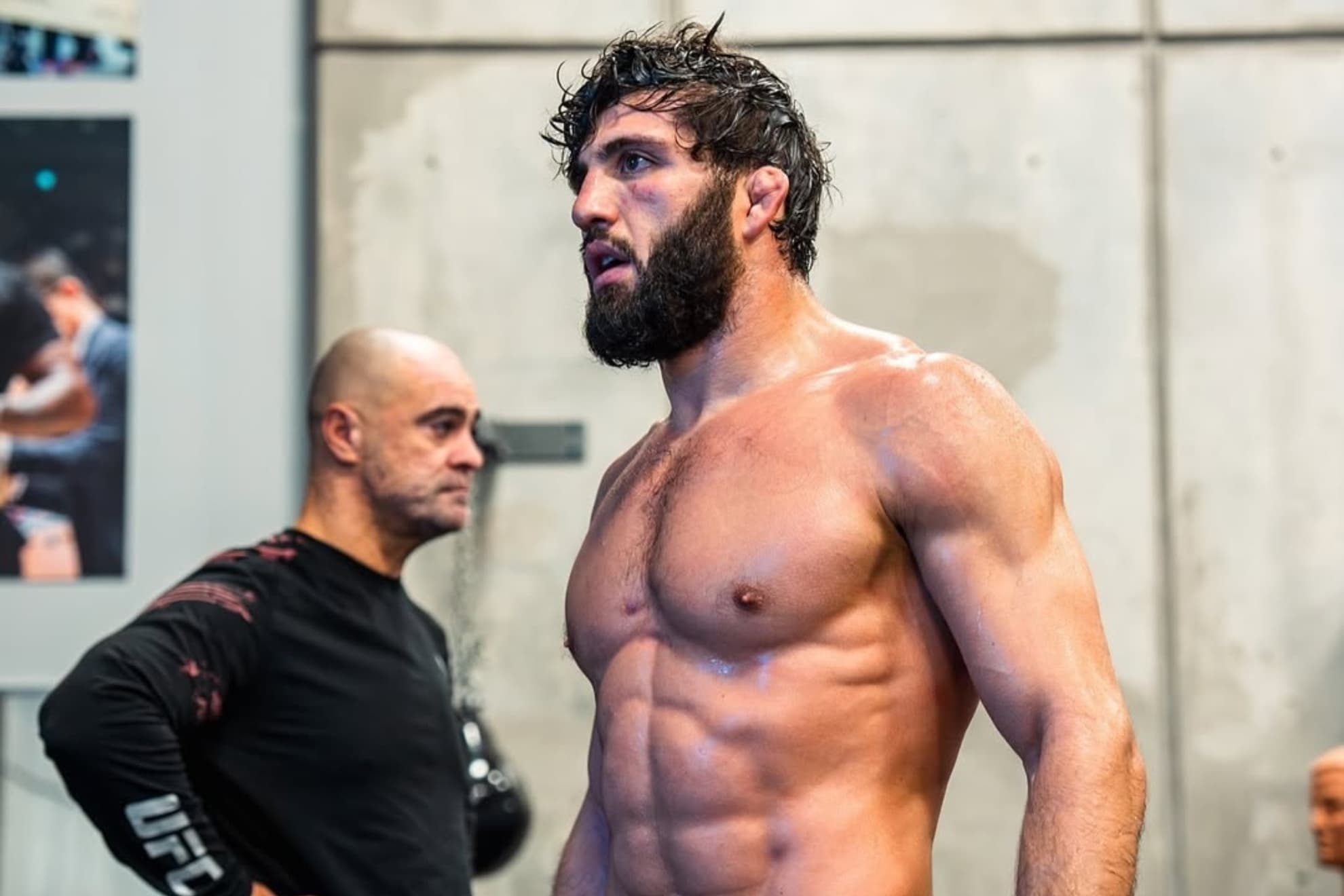 Arman Tsarukyan, durante un entrenamiento.