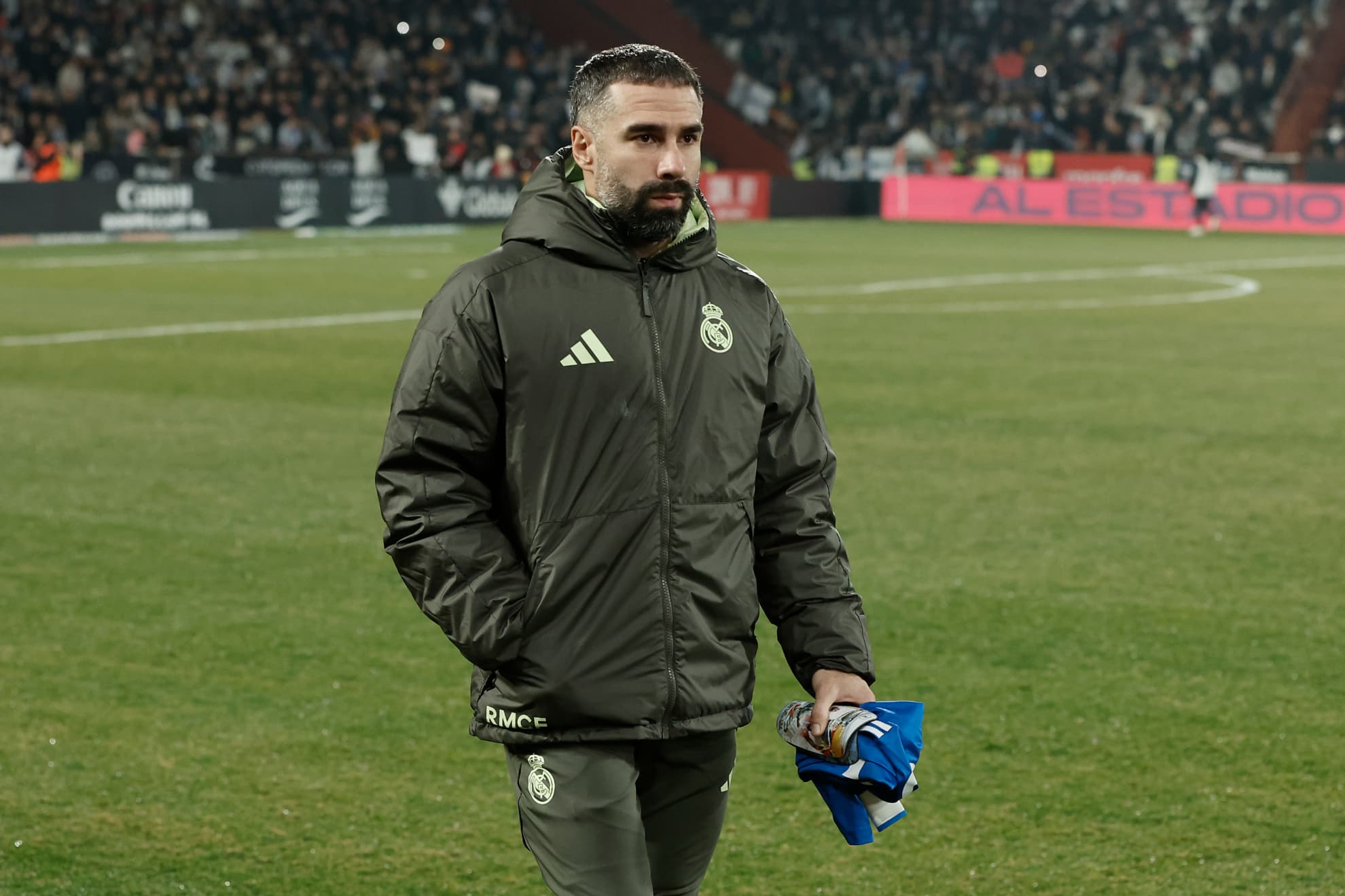 Dani Carvajal, en la visita al Albacete en Copa.