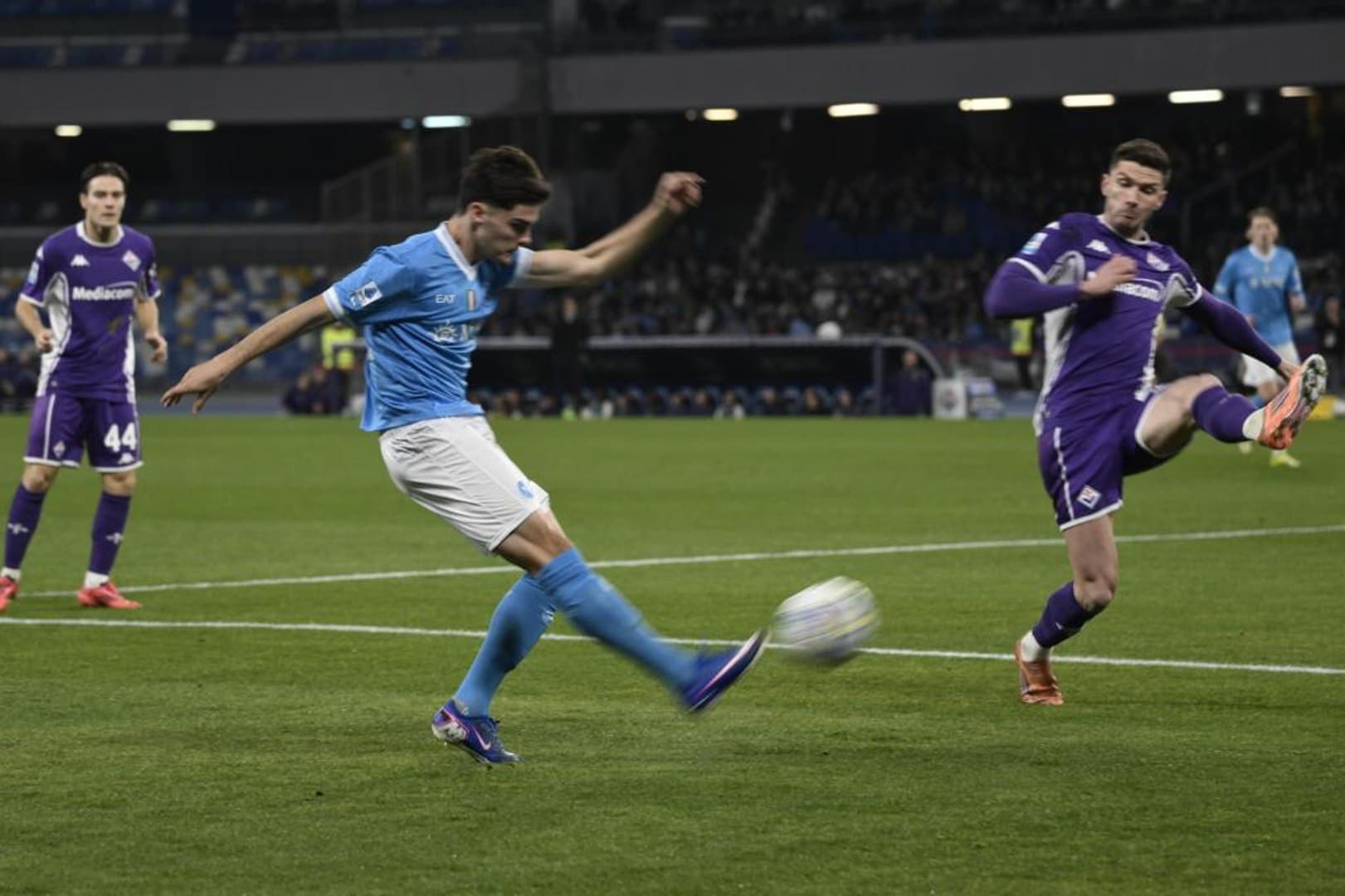 Primer gol de Miguel Gutiérrez con el Napoli