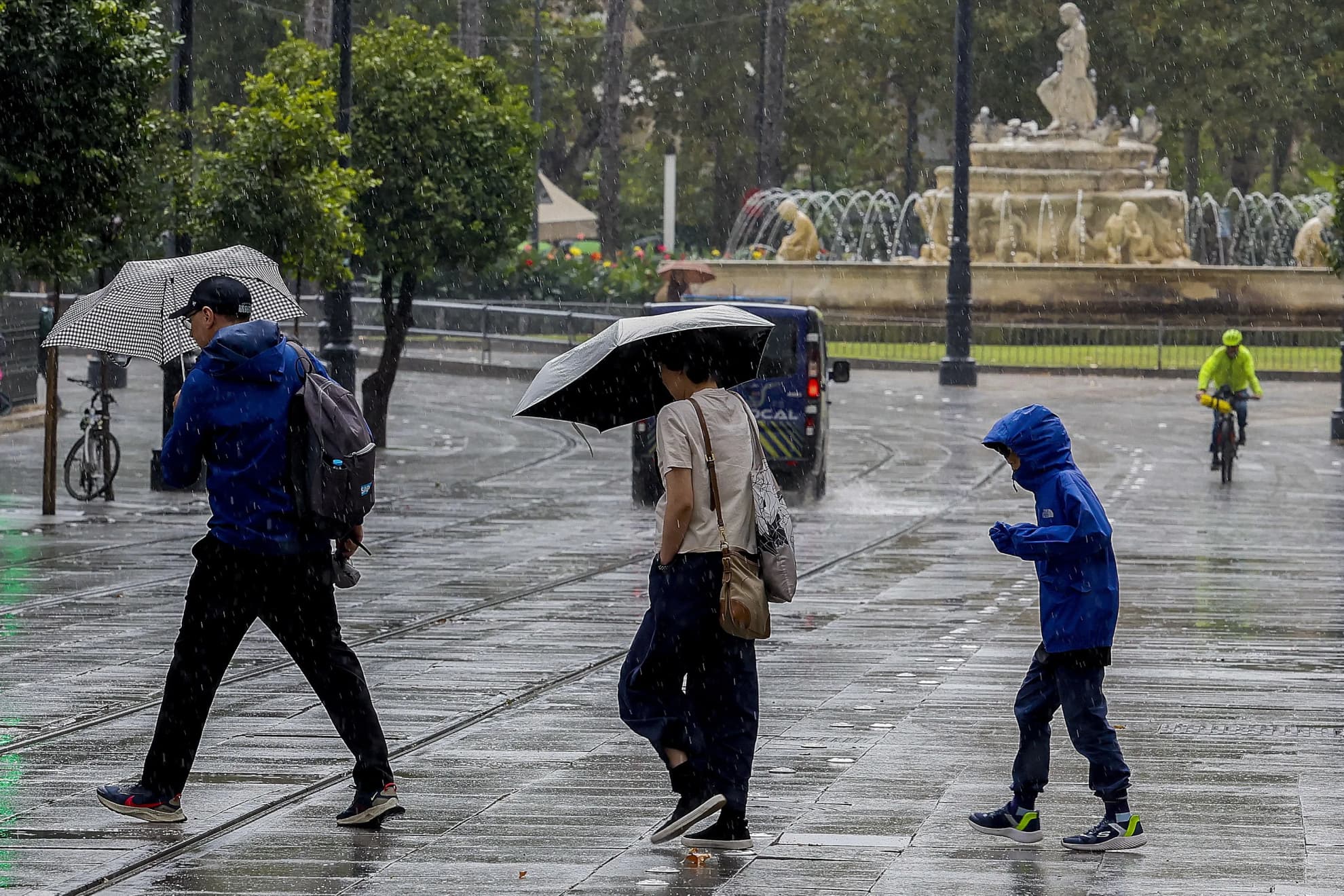 Lluvias en Andalucía