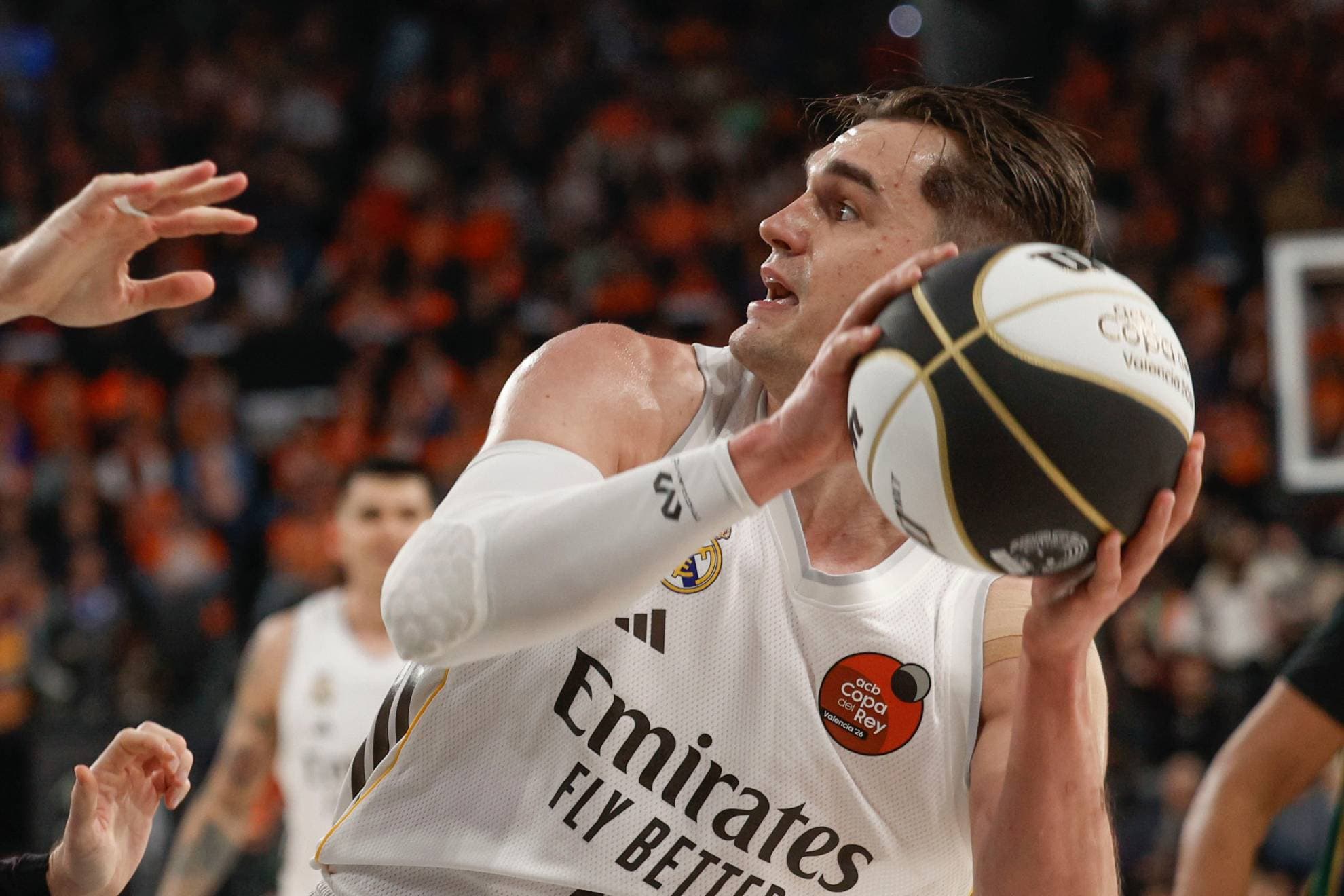 Mario Hezonja, durante un encuentro de la Copa del Rey.