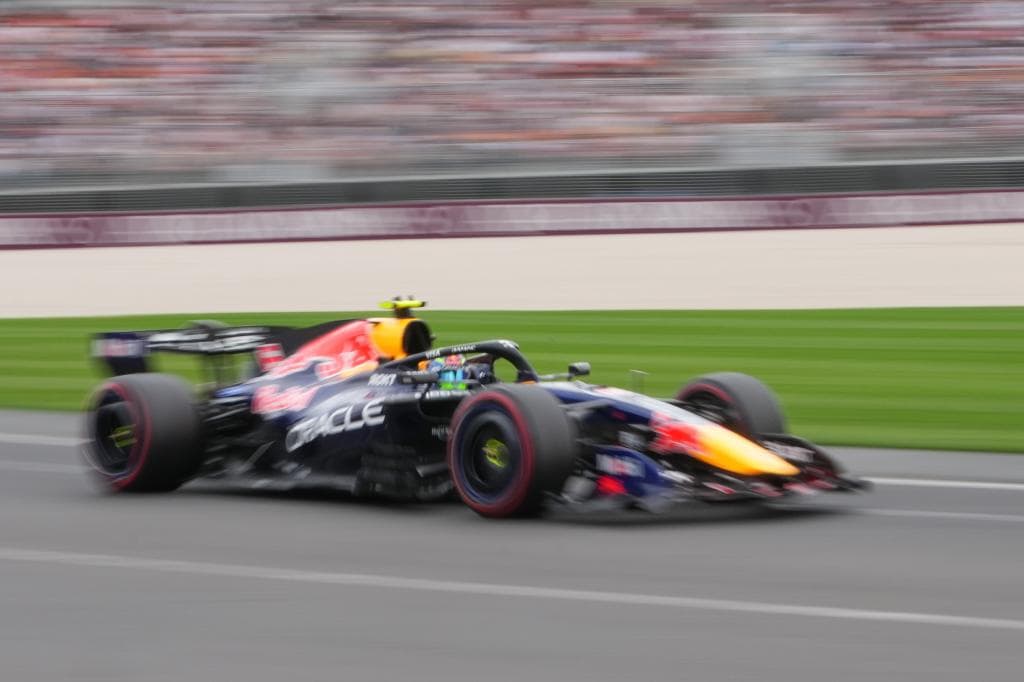 Hadjar, con el RB22.