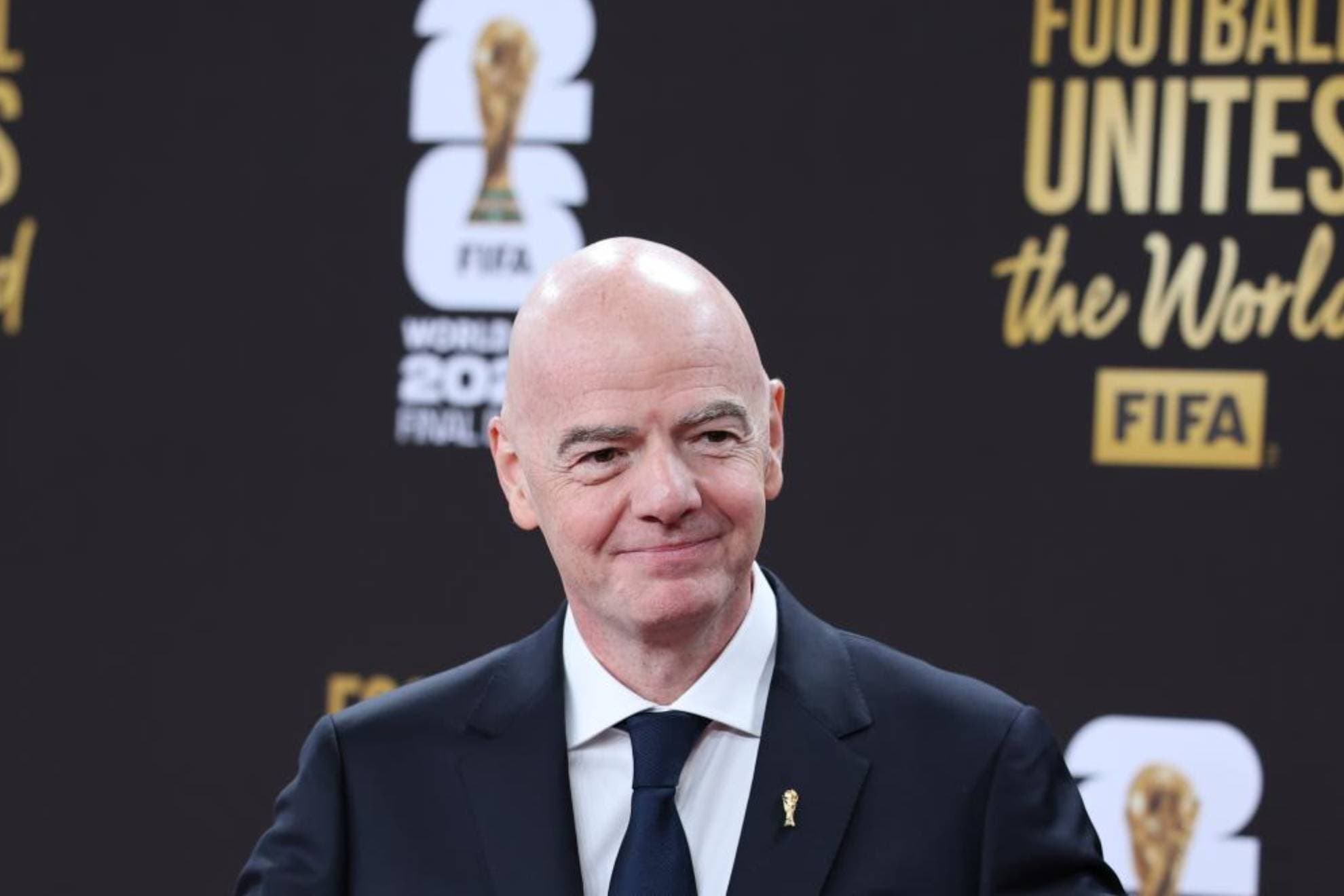 Gianni Infantino, en un acto de la FIFA.