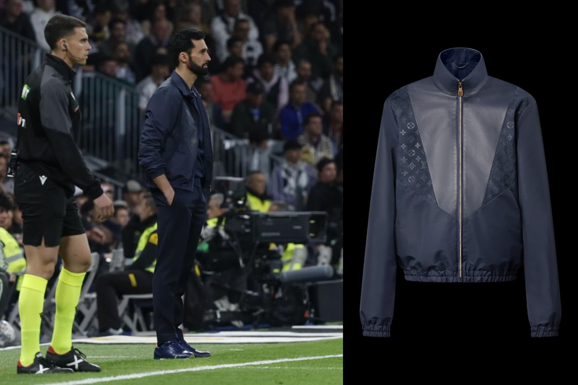 Arbeloa, en la banda del Bernabéu, durante el derbi de Madrid.