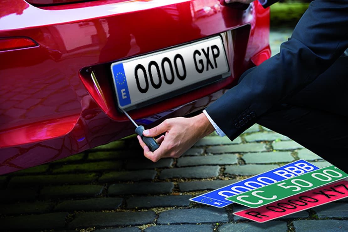 La matrícula actual se implantó en el año 2000.