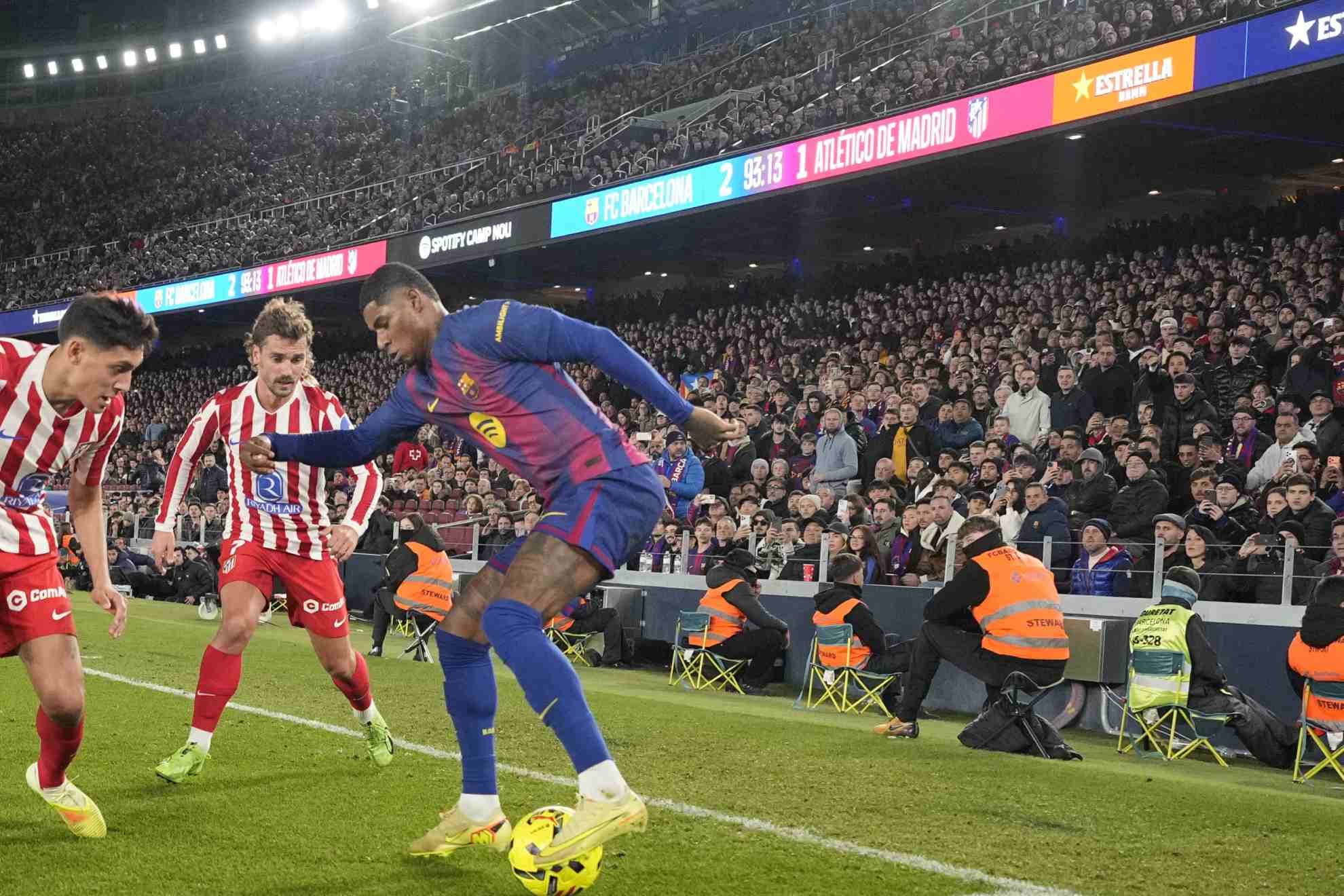 Rashford, contra el Atlético
