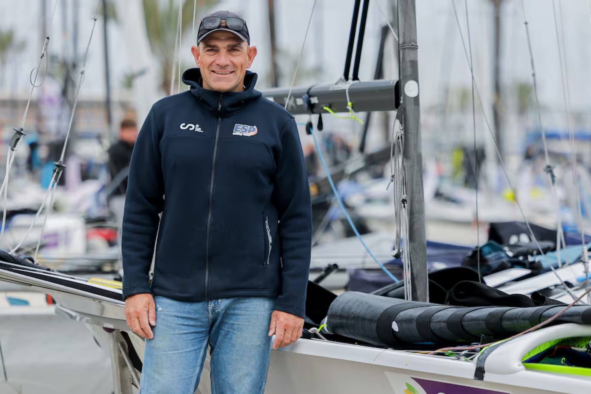 Xabi Fernández, entrenador de Paula Barceló y María Cantero.