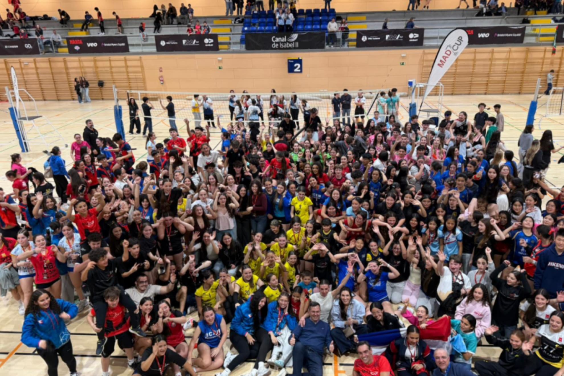 Imagen del fin de fiesta.