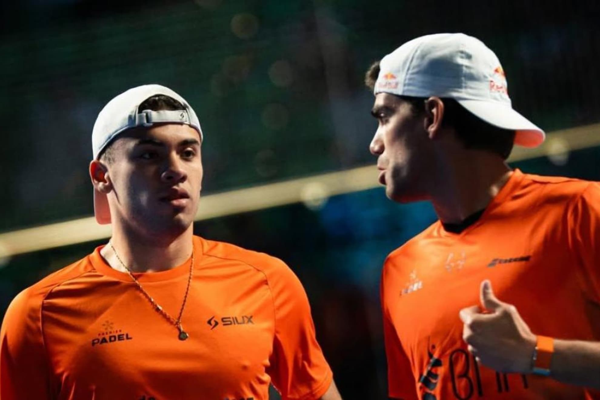 Augsburger y Lebrón.