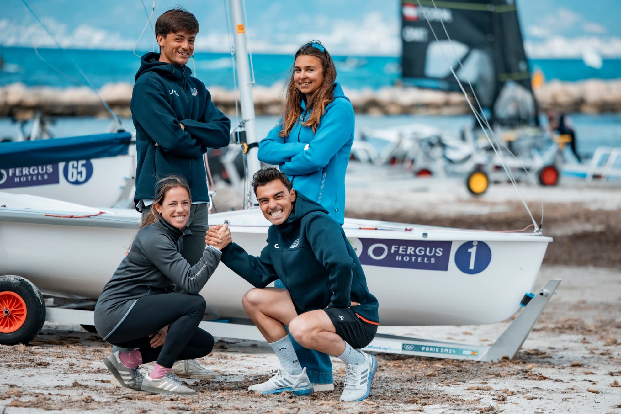 Pulso olímpico entre Xammar-Cardona y Mas-De Maqua