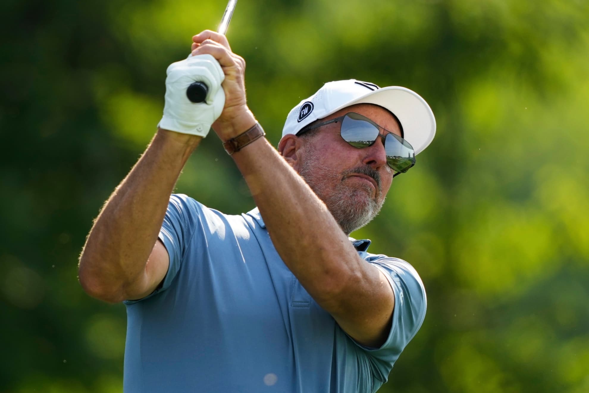 Mickelson en el US Open el año pasado.