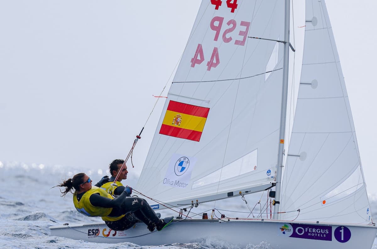 Jordi Xammar y Marta Cardona en el 55 Trofeo Princesa Sofía Mallorca.