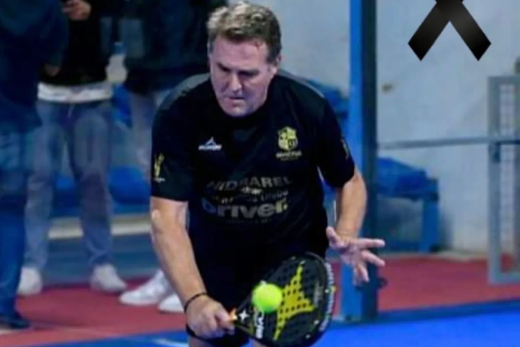 Germán Prados, fallecido durante un partido de la Liga Aragonesa.