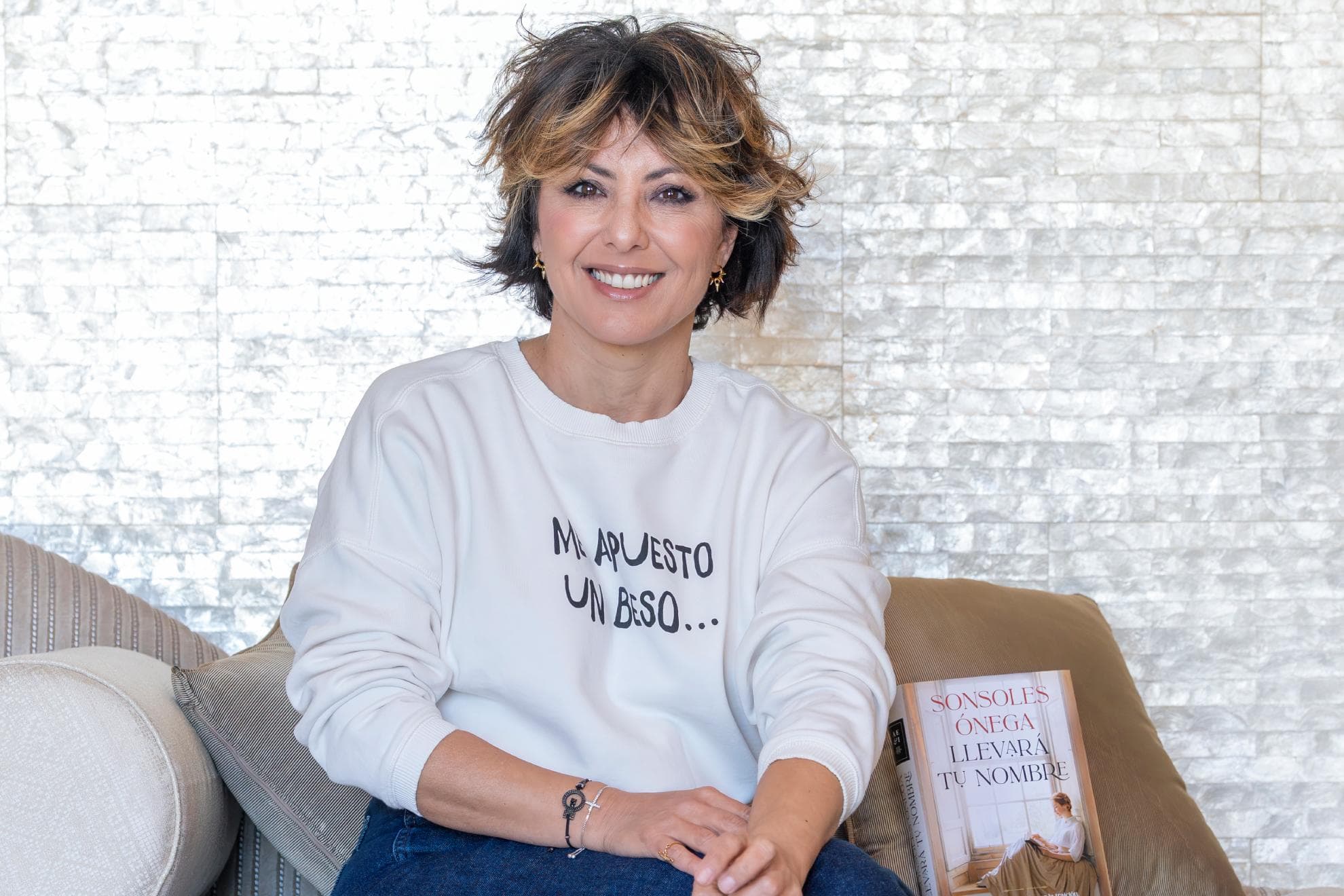 Sonsoles Ónega, en la Suite Real del Hotel InterContinental de Madrid.