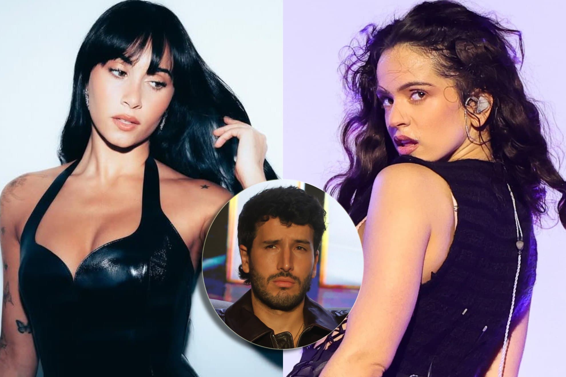 Aitana, Sebastián Yatra y Rosalía