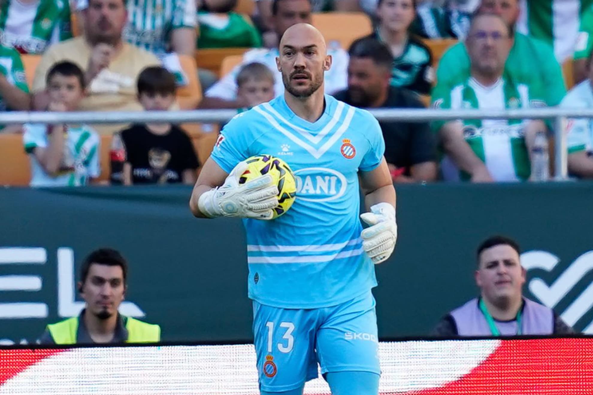 Dmitrovic, en La Cartuja