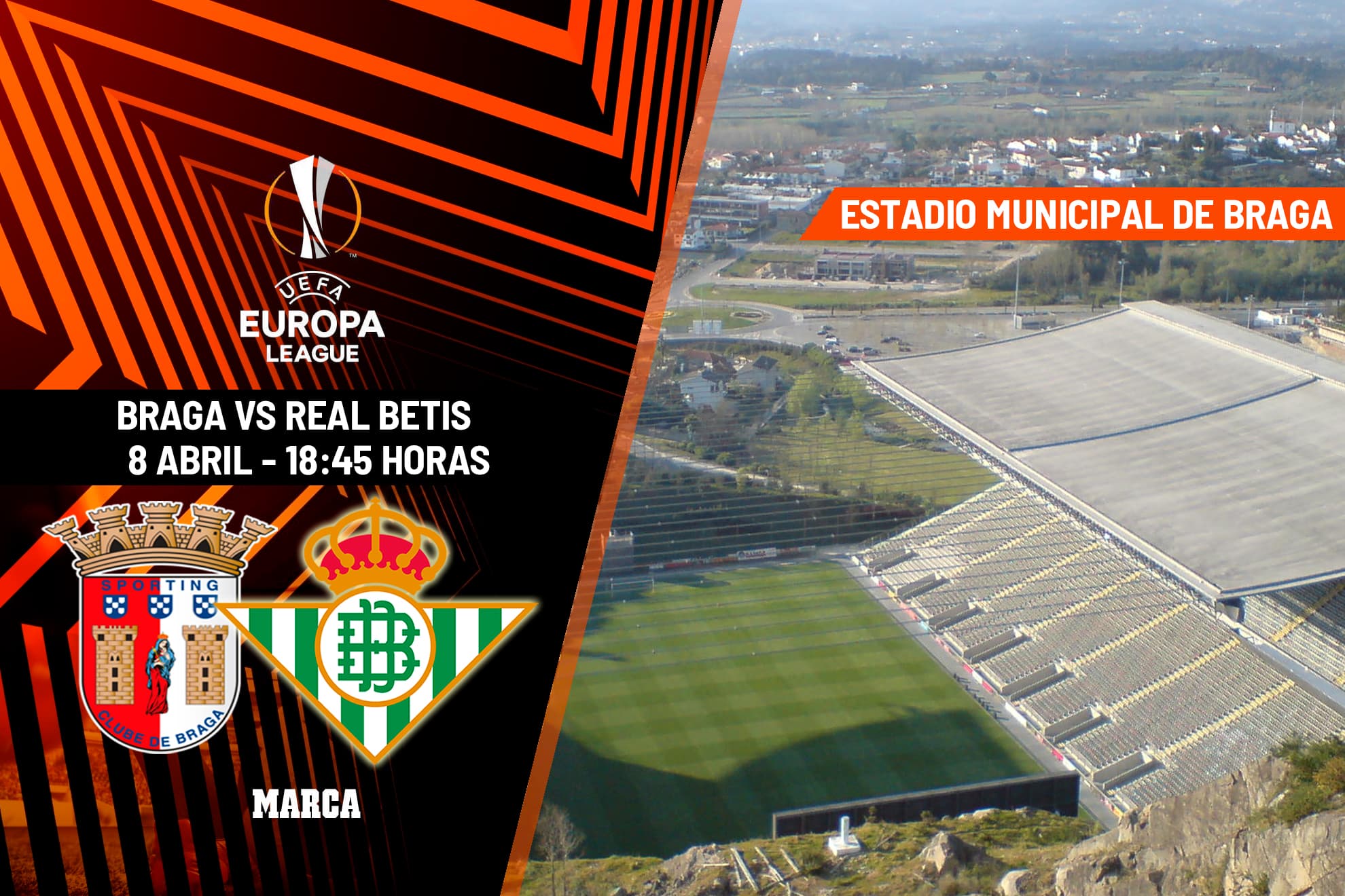 Braga - Betis | Ida de los cuartos de final de la Europa League