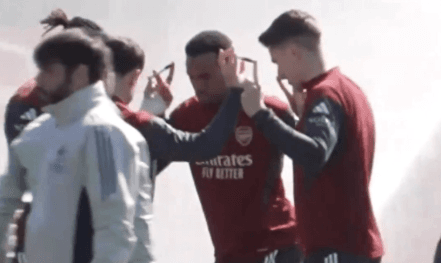 El novedoso entrenamiento del Arsenal