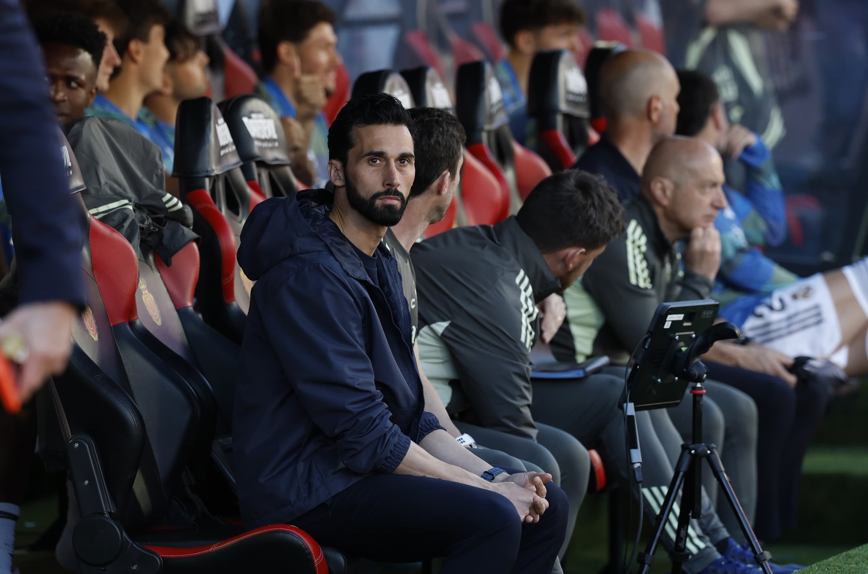Arbeloa, durante el partido de Liga Mallorca-Real Madrid, que finalizó 2-1.