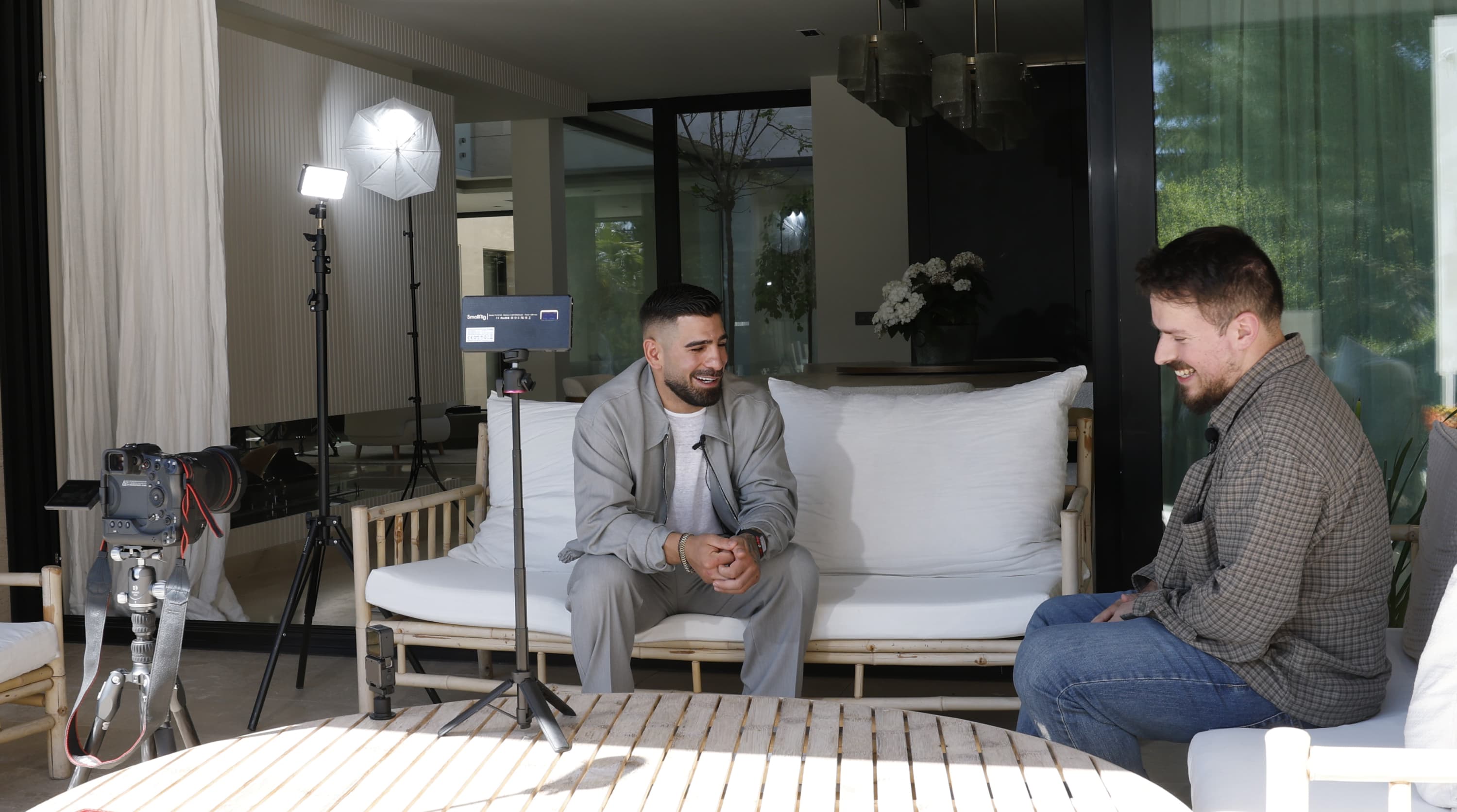 Ilia Topuria, durante la entrevista con MARCA.