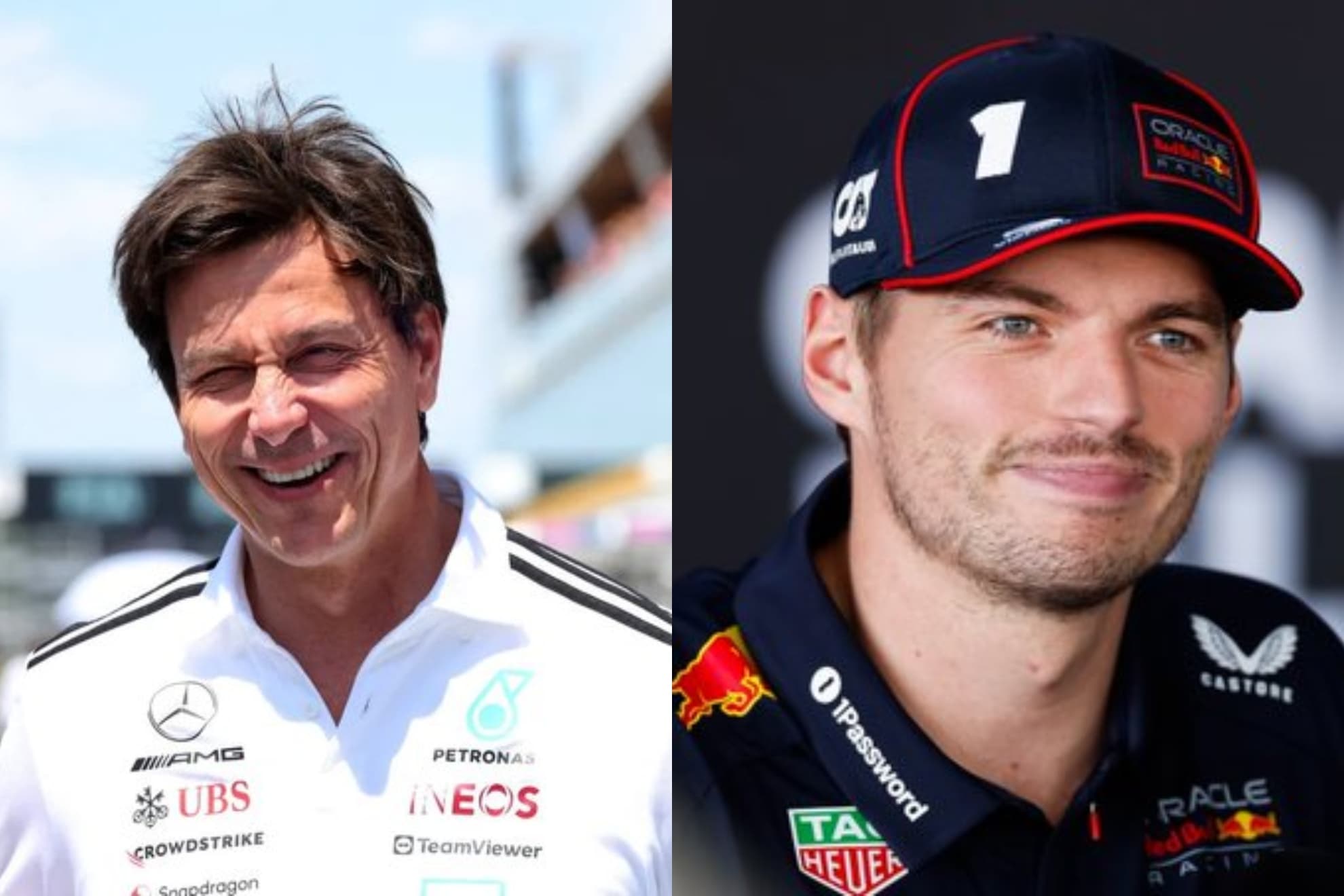 Totto Wolff y Max Verstappen en medio de los rumores sobre la retirada del neerlandés