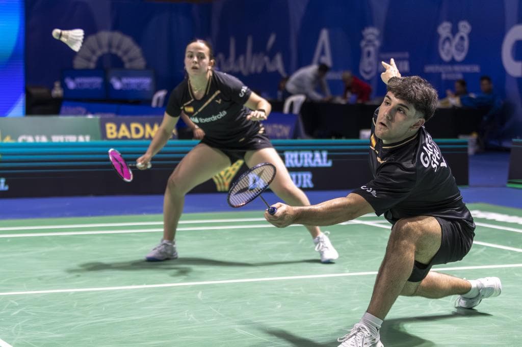 Lucía Rodríguez y Rubén García, ante los neerlandeses Andy Buijk y Meerte Loos.