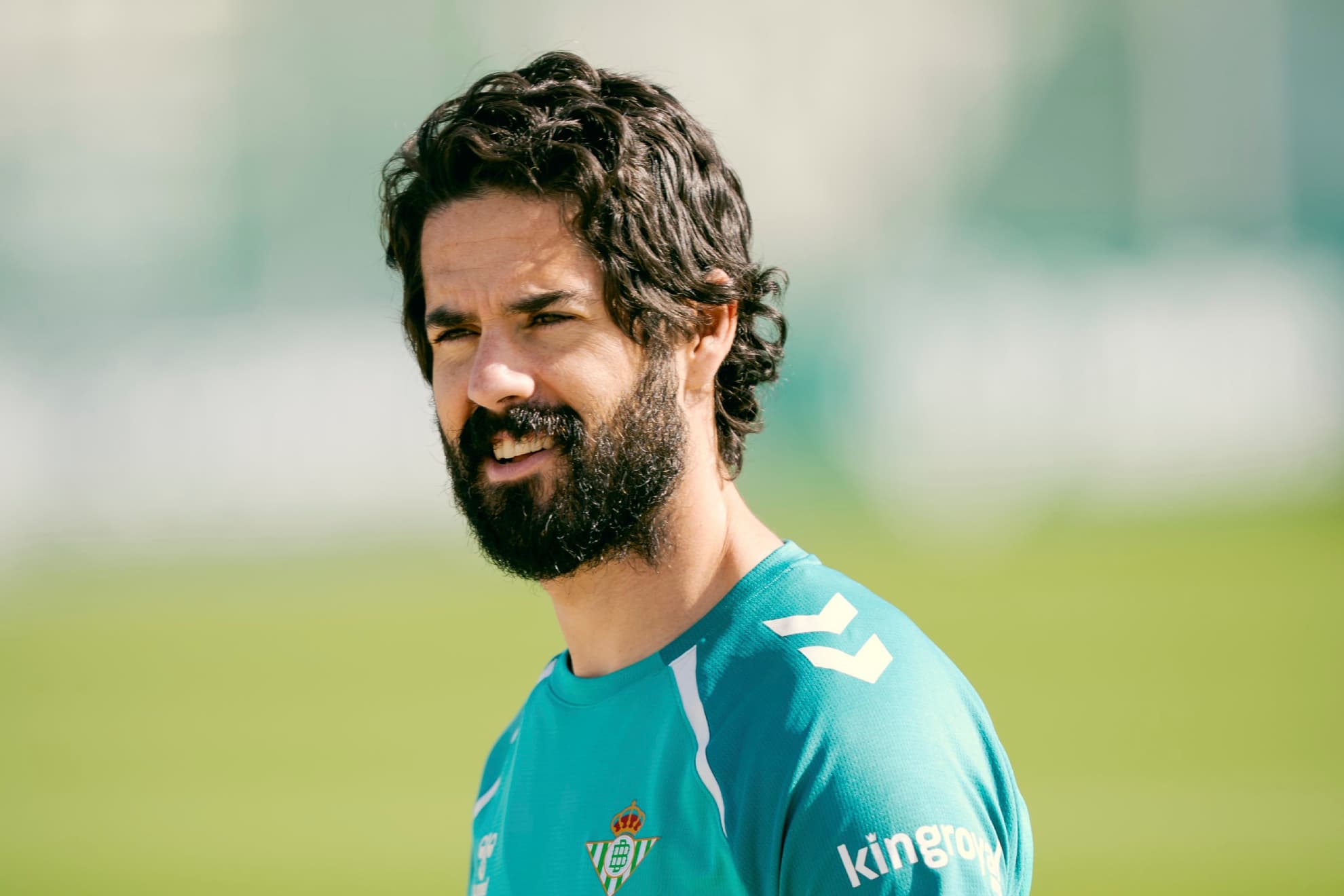 Isco, en un entrenamiento