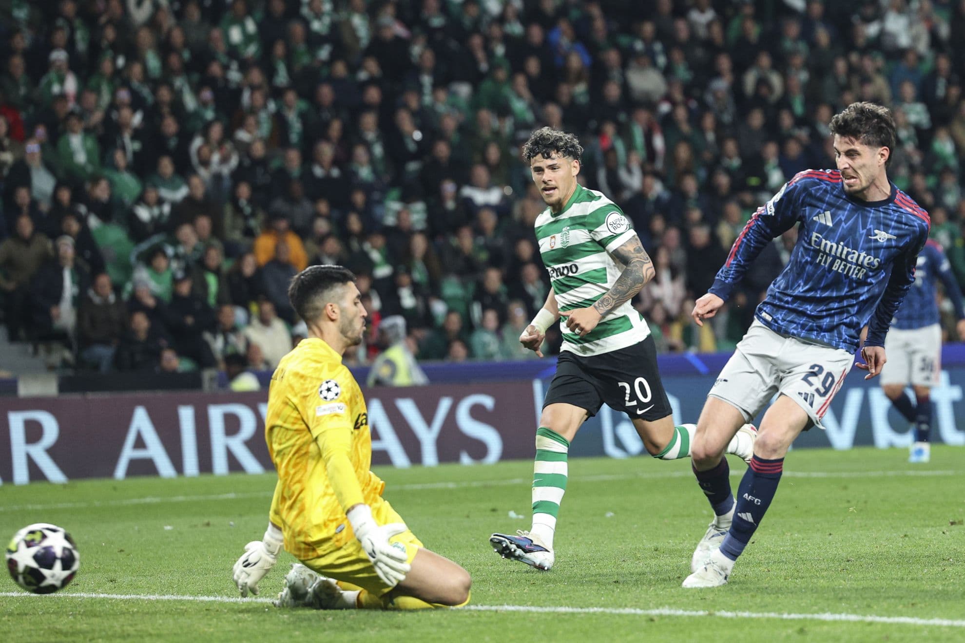 Havertz define ante Rui Silva