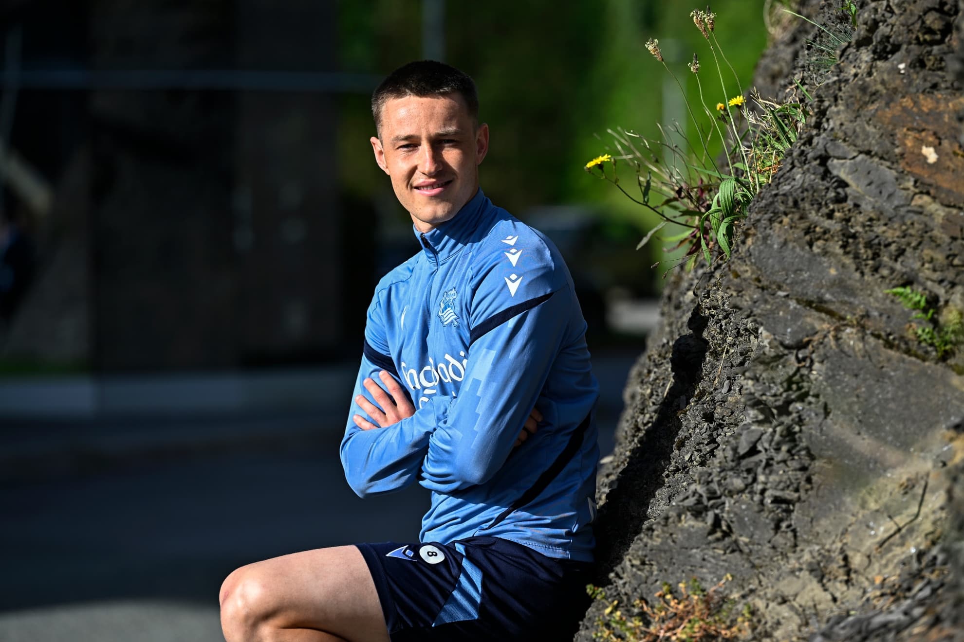 Beñat Turrientes posa para la entrevista con MARCA previa a la final.