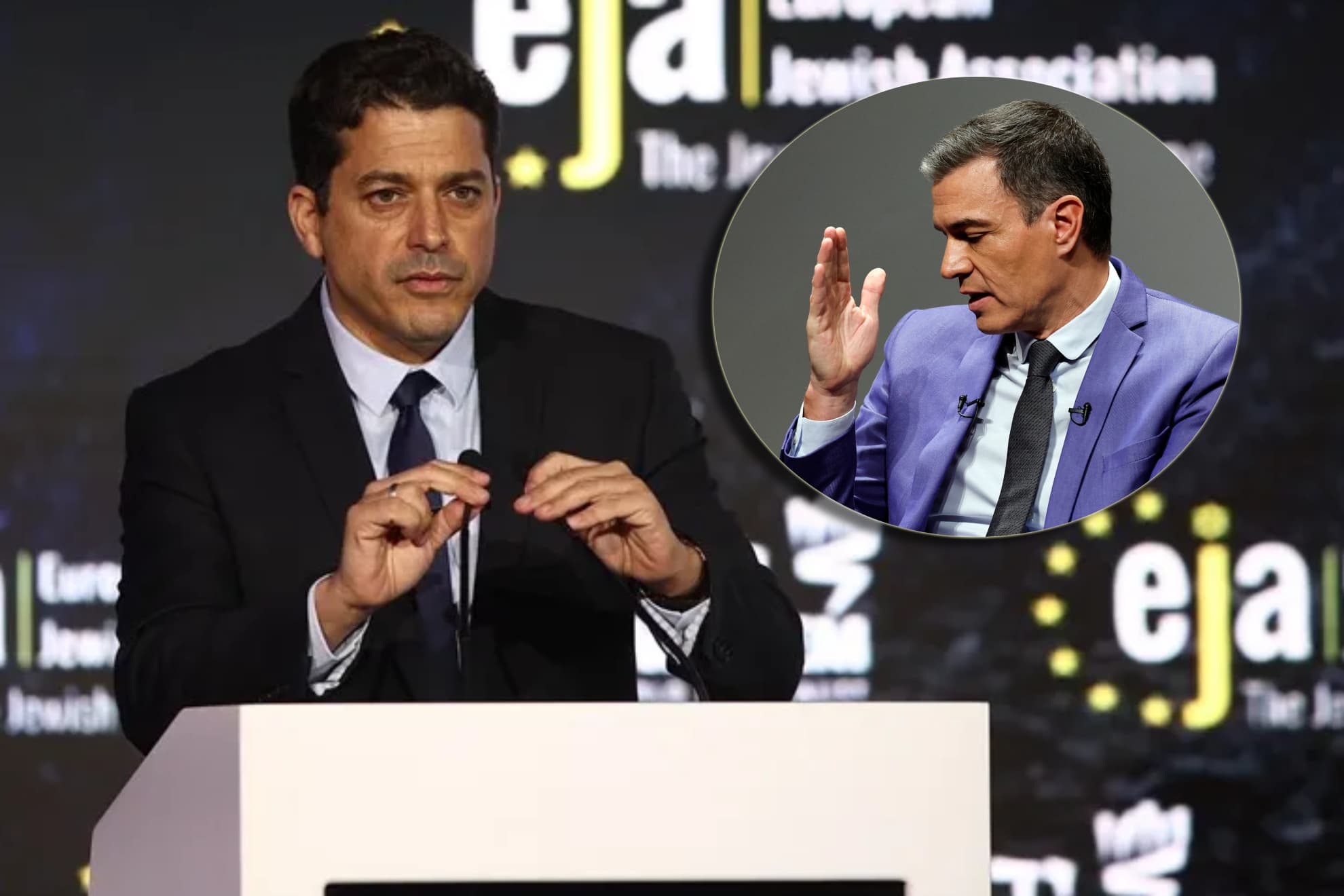 Amichai Chikli y Pedro Sánchez