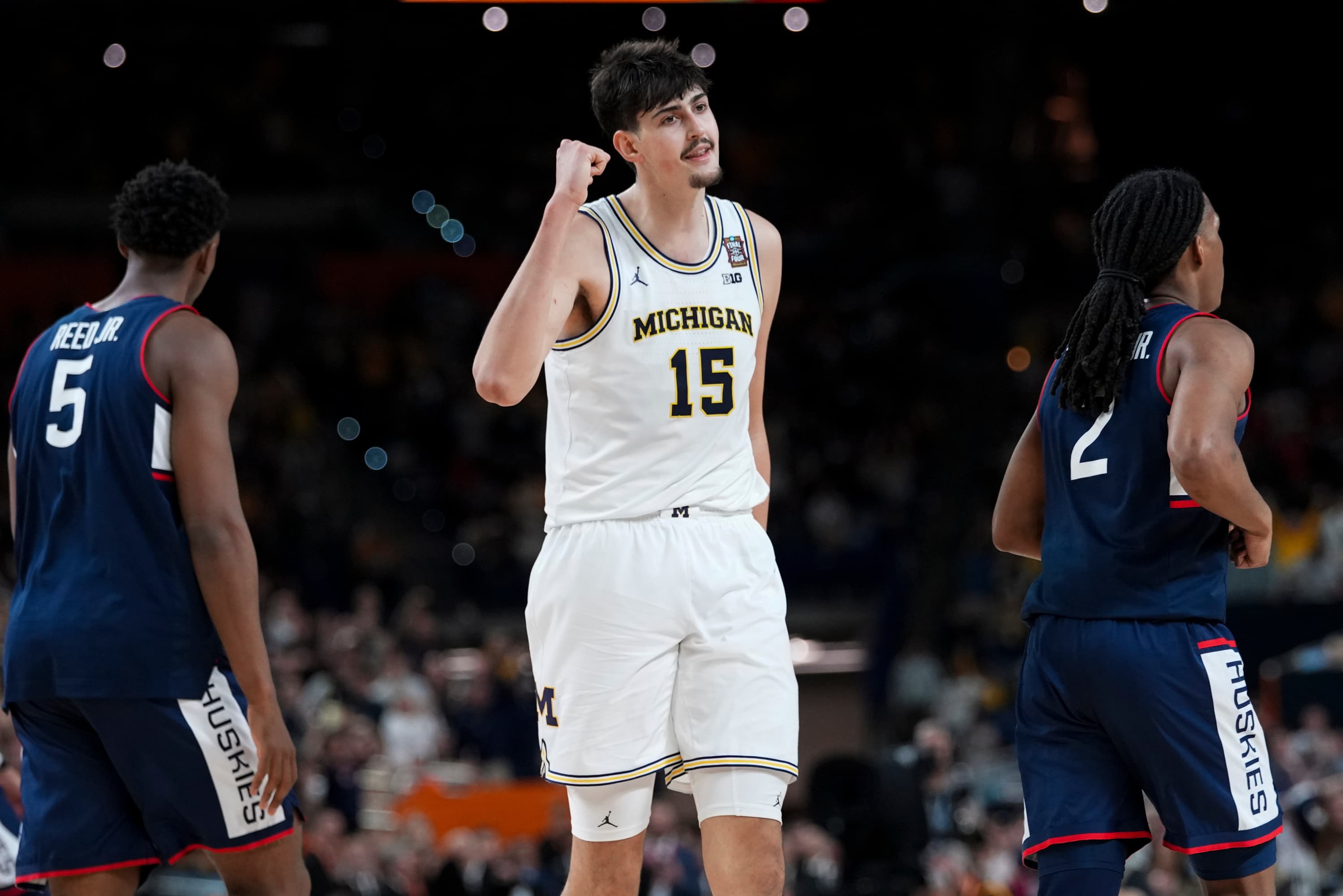 Aday Mara, durante la final universitaria.