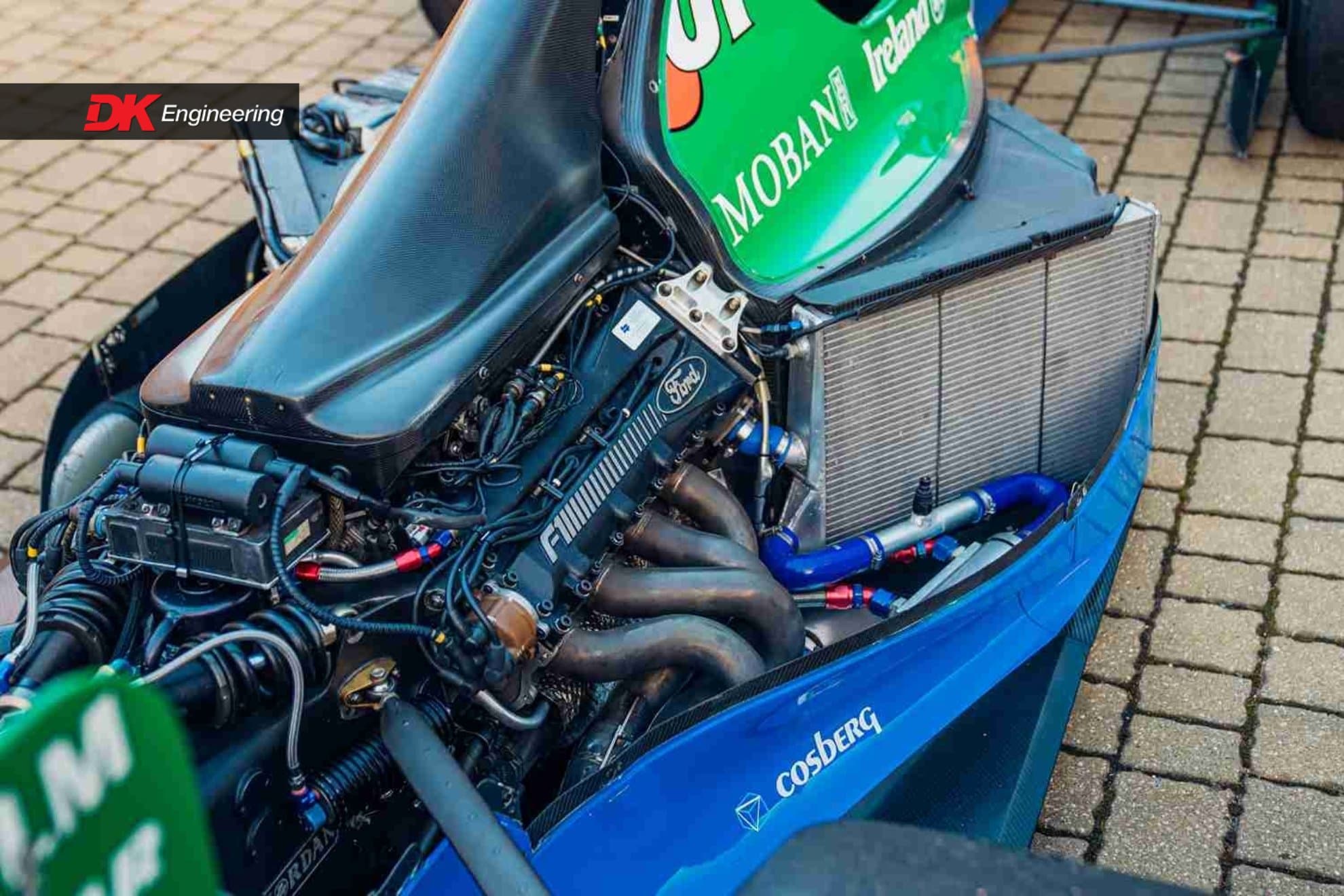 El motor Ford entrega 670 CV.