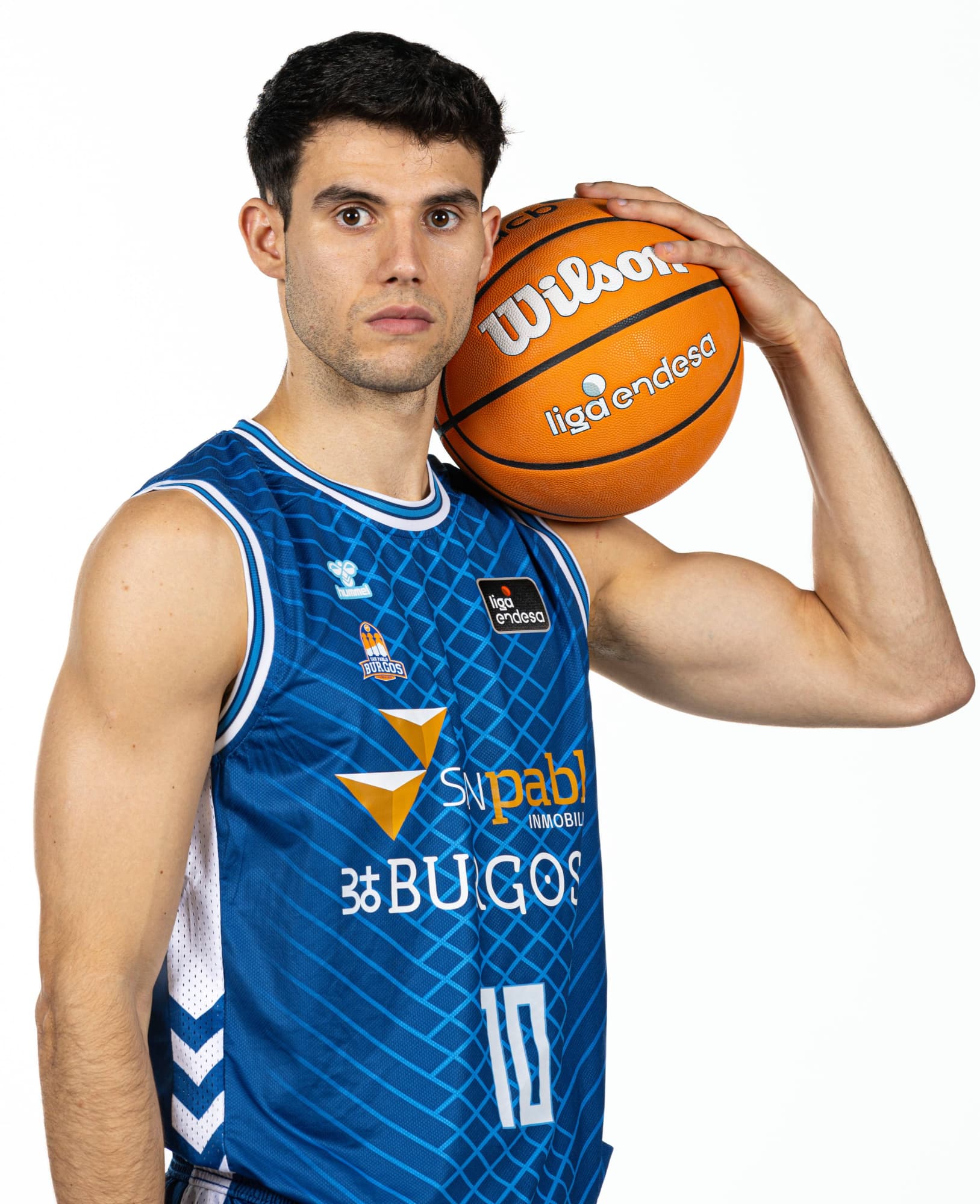 Gonzalo Corbalán, en la sesión oficial de fotos de la Liga Endesa.