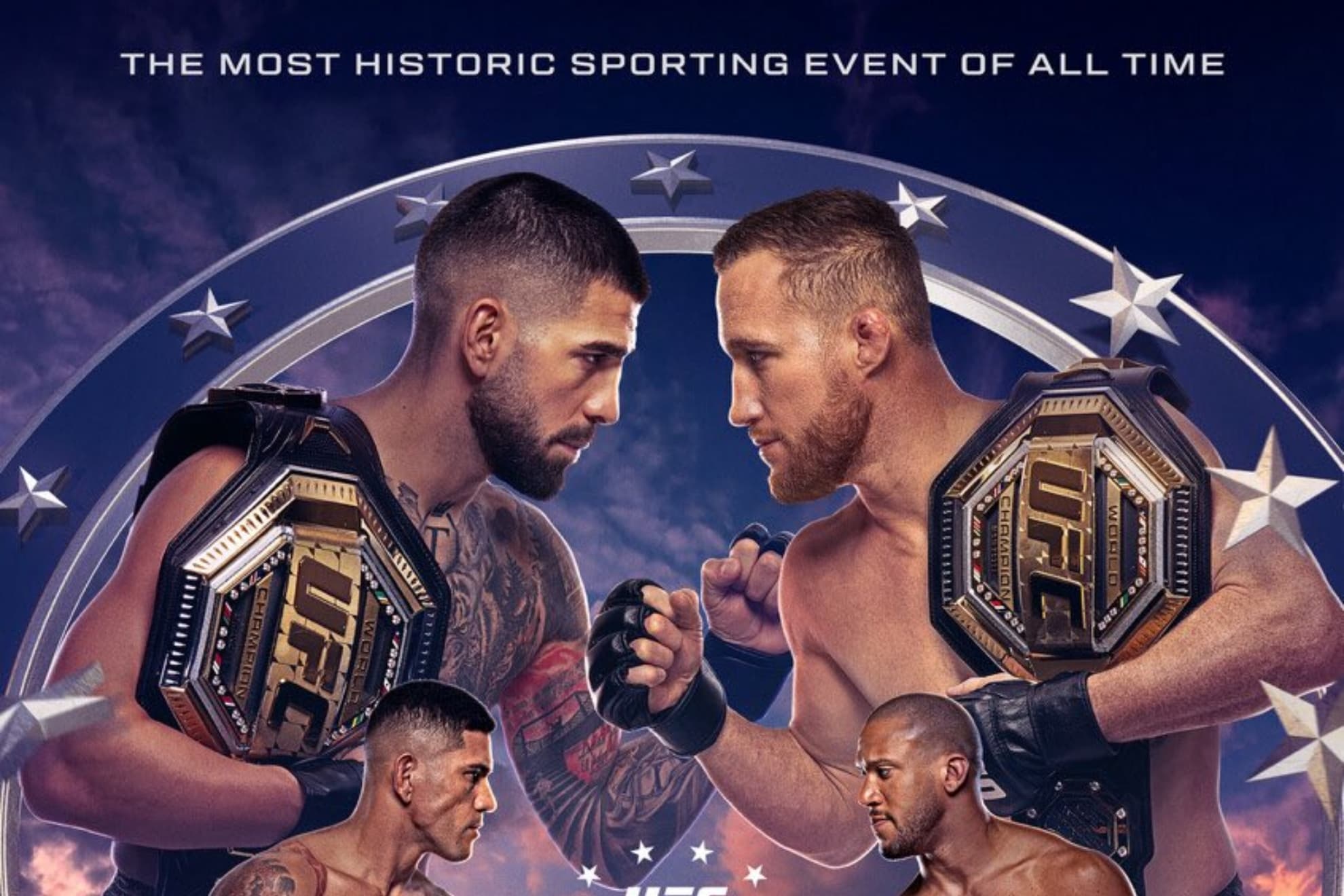Cartel oficial de UFC Casa Blanca.