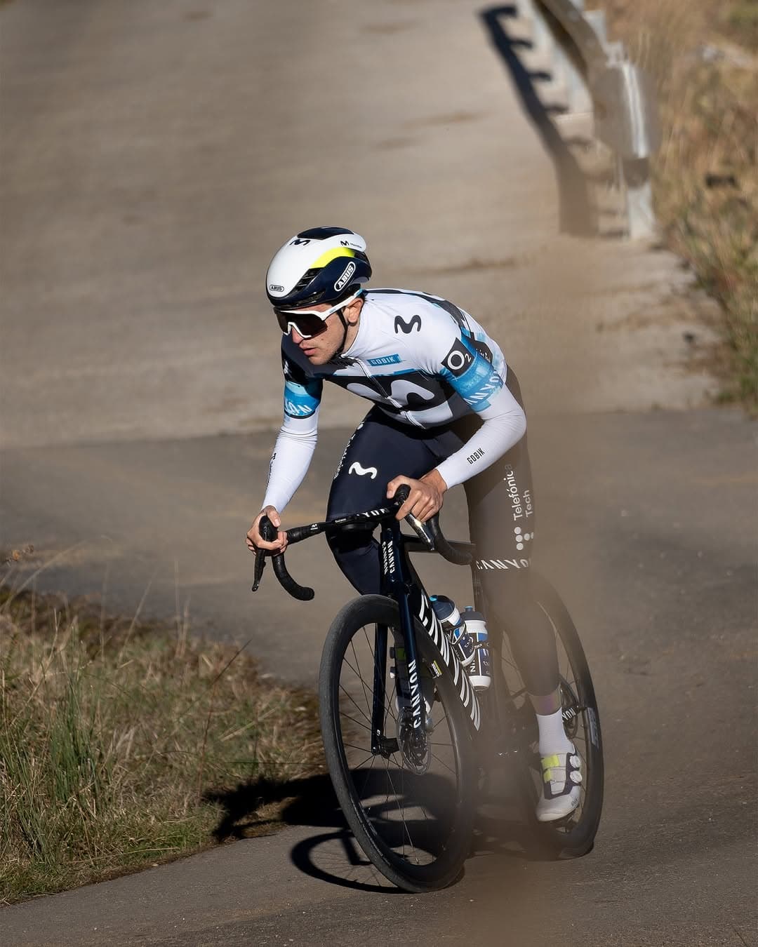 Pelayo, en una imagen de archivo con Movistar.